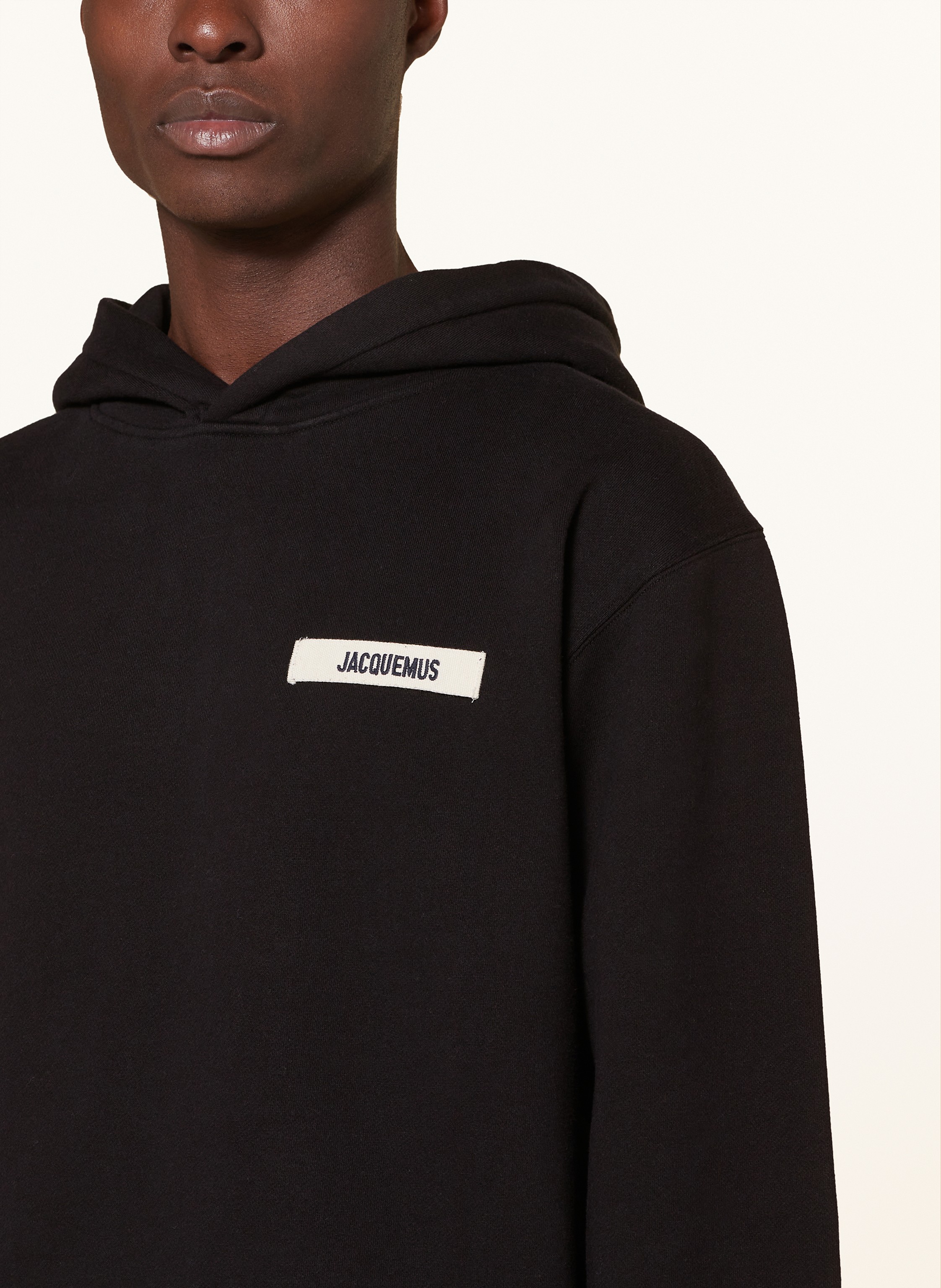 Thumbnail - Jacquemus Hoodie Le Hoodie Gros Grain schwarz
