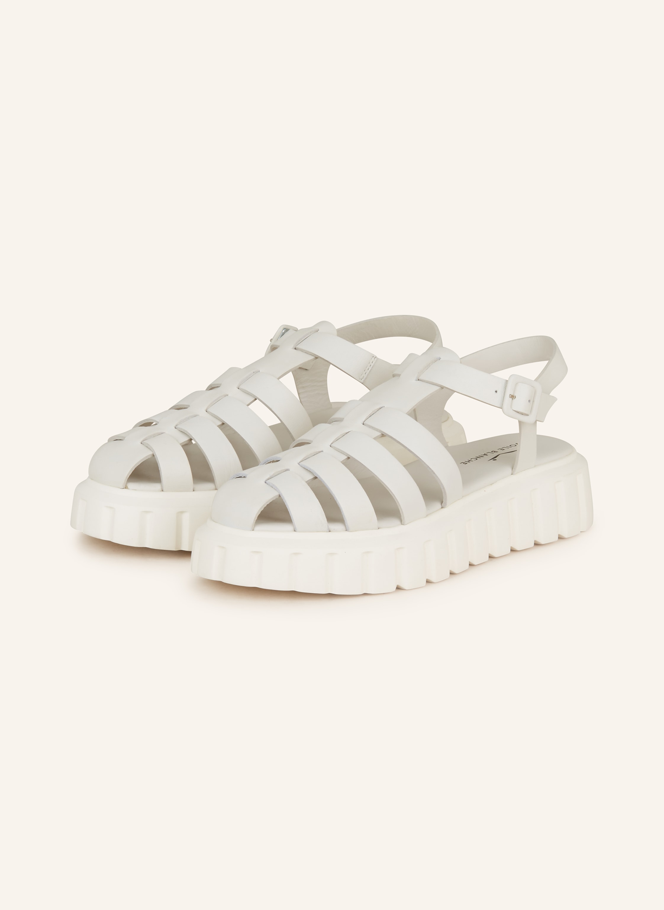 VOILE BLANCHE Plateau Sandalen GRENELLE