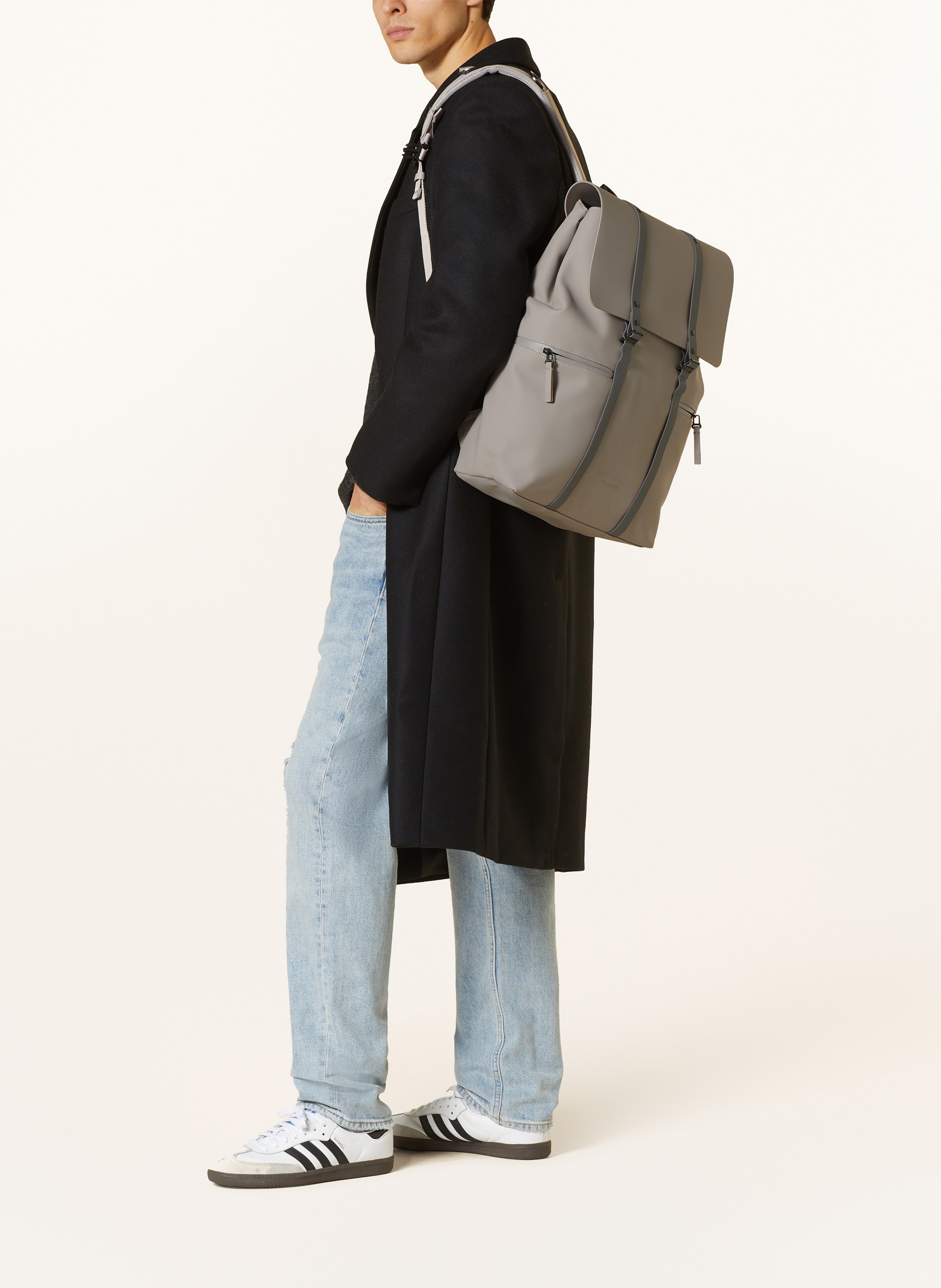 Thumbnail - Gaston Luga Rucksack Spläsh 2.0 Mit Laptop-Fach beige