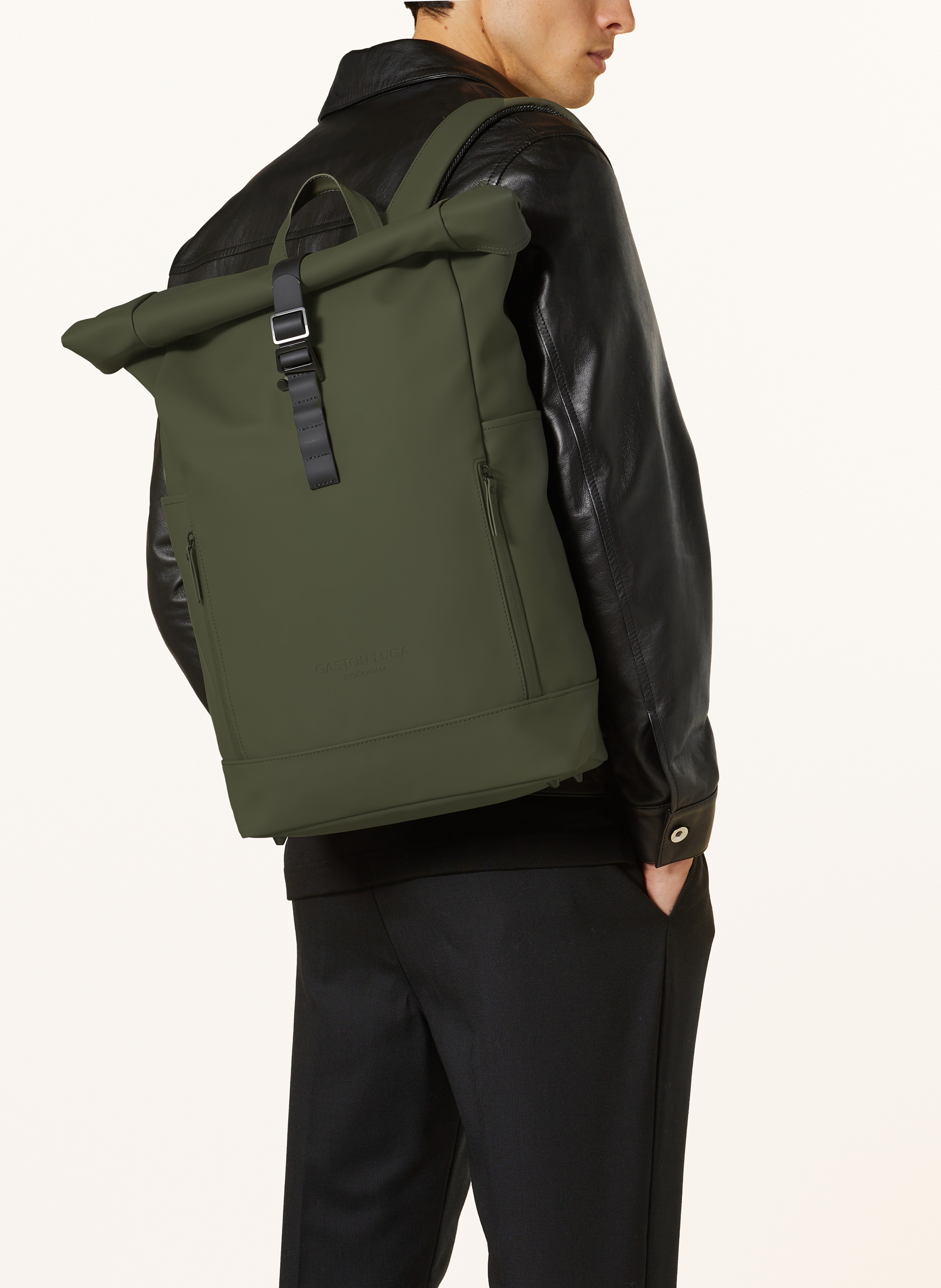 Thumbnail - Gaston Luga Rucksack Rullen 22,5 L Mit Laptop-Fach gruen