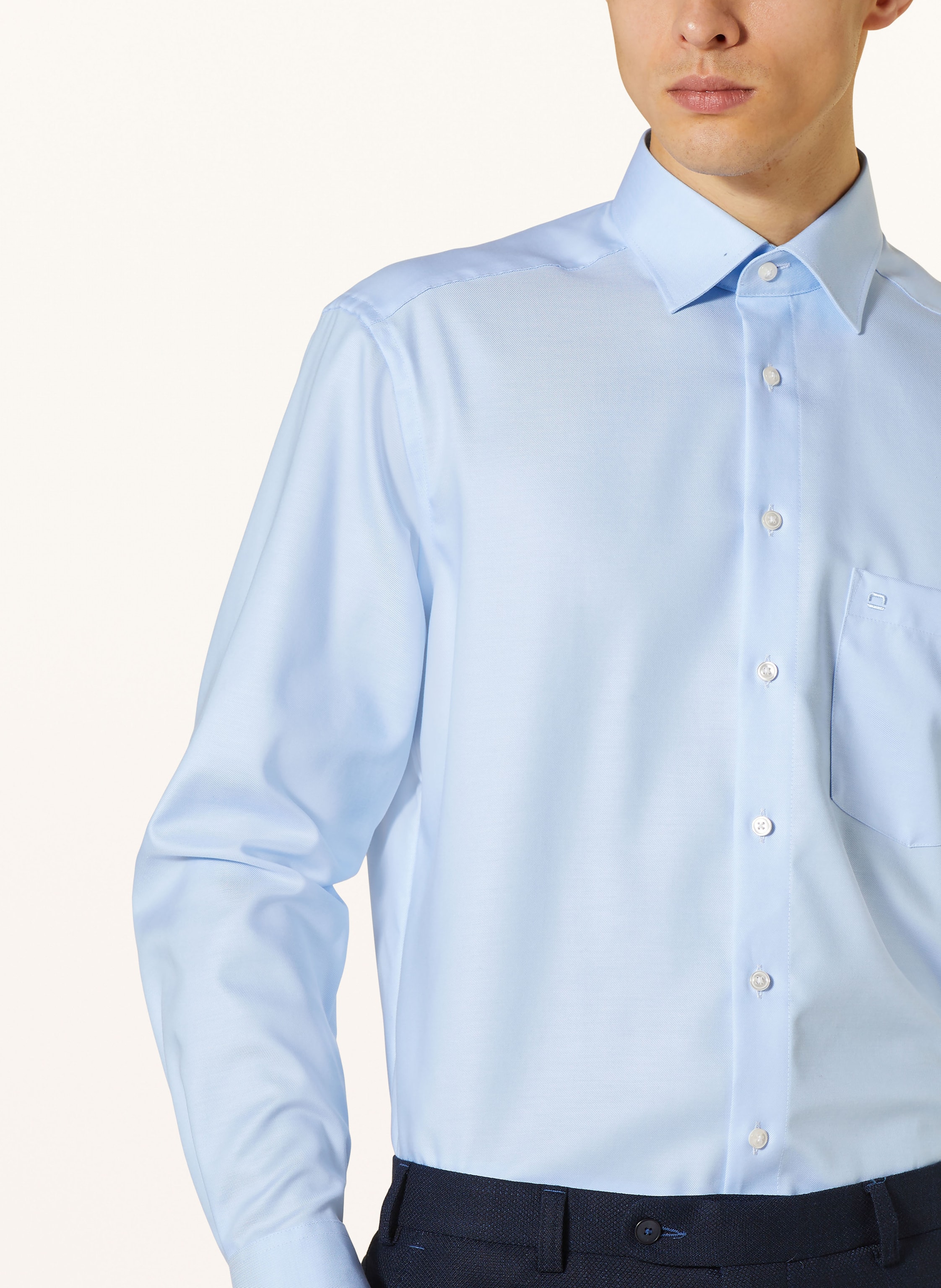 Thumbnail - Olymp Hemd Luxor Comfort Fit blau