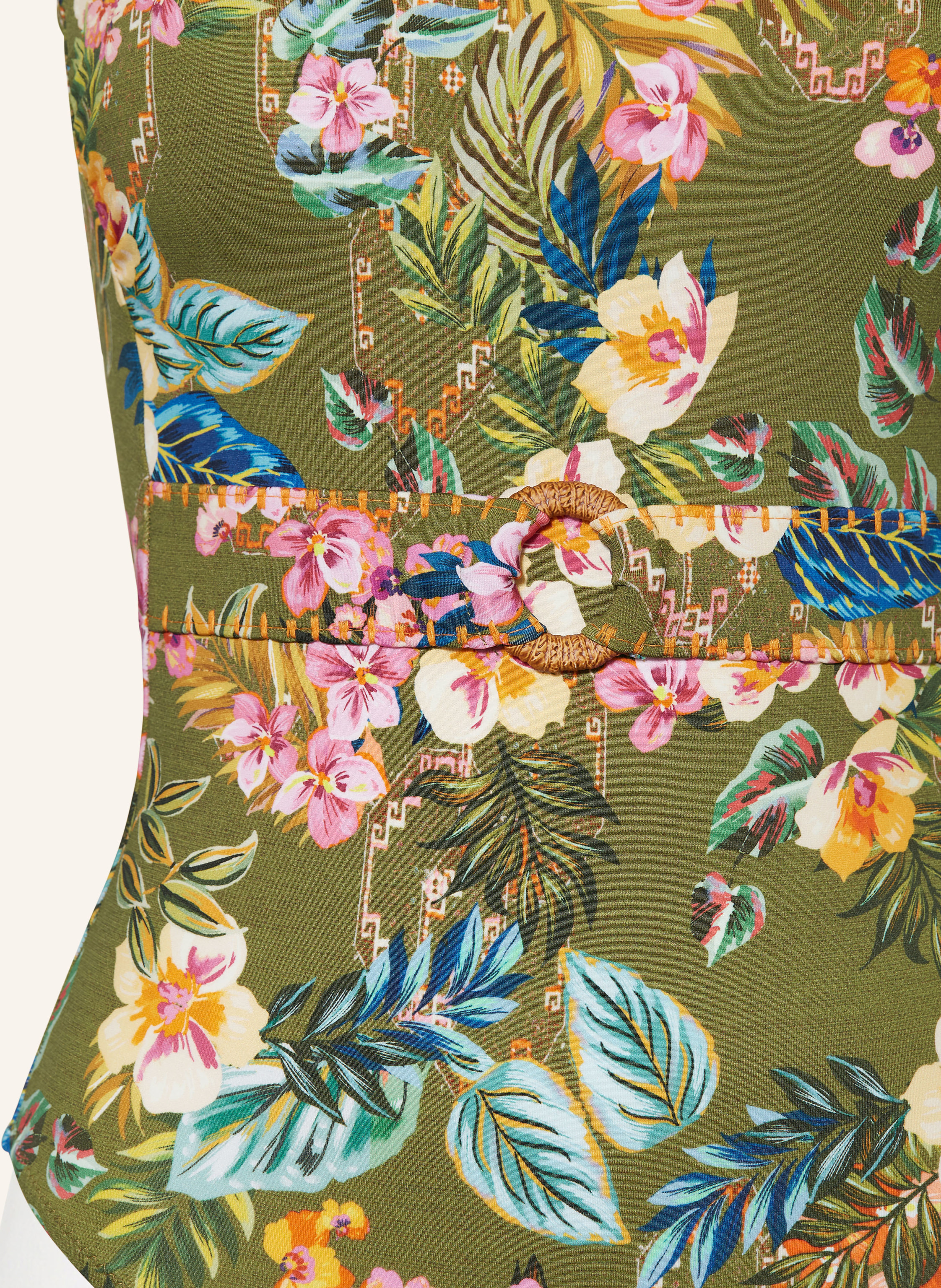 Thumbnail - Watercult Badeanzug Sunset Florals gruen