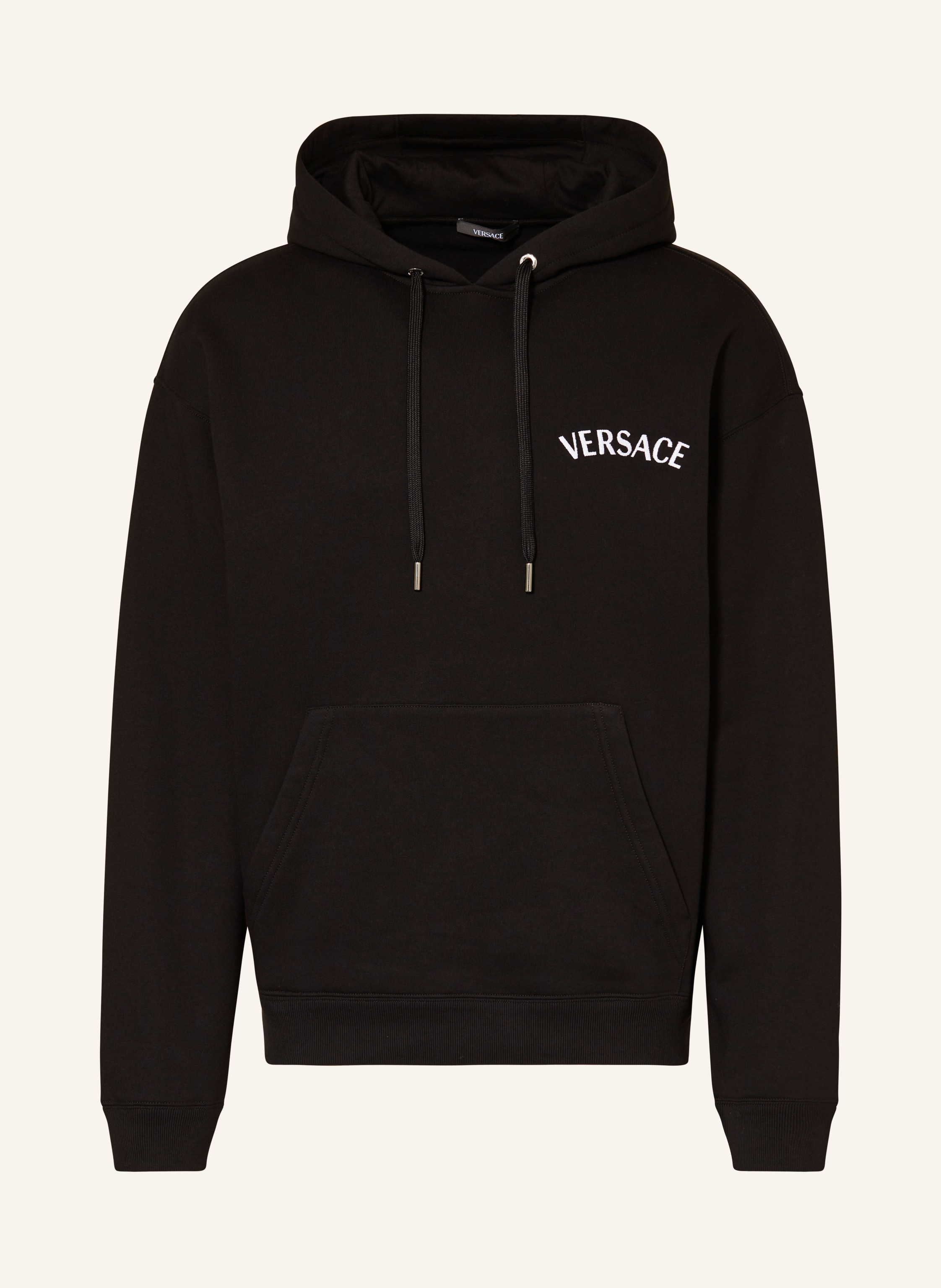 VERSACE Hoodie in black