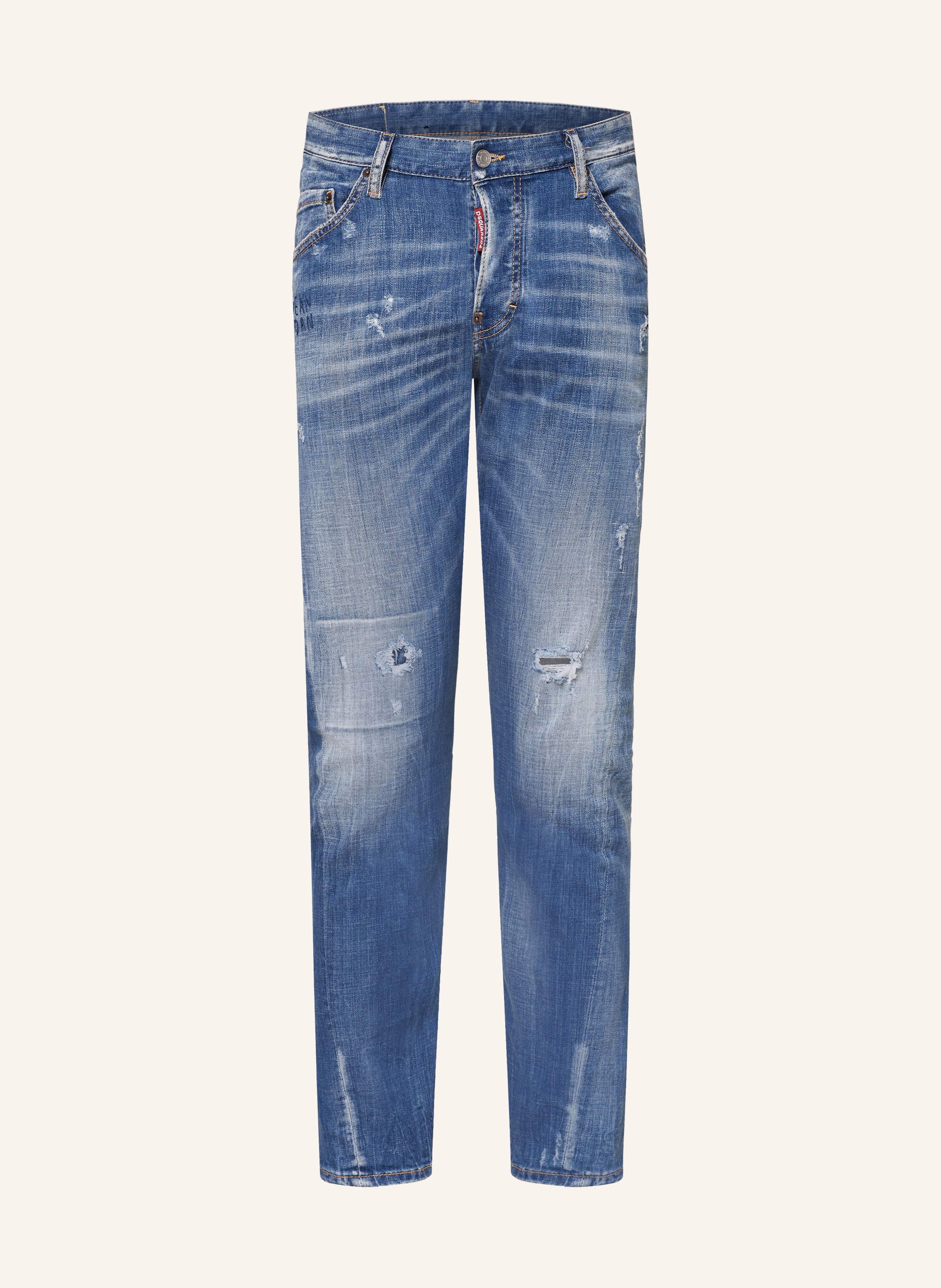 DSQUARED2 Jeans SEXY TWIST Extra Slim Fit in 470 blue navy