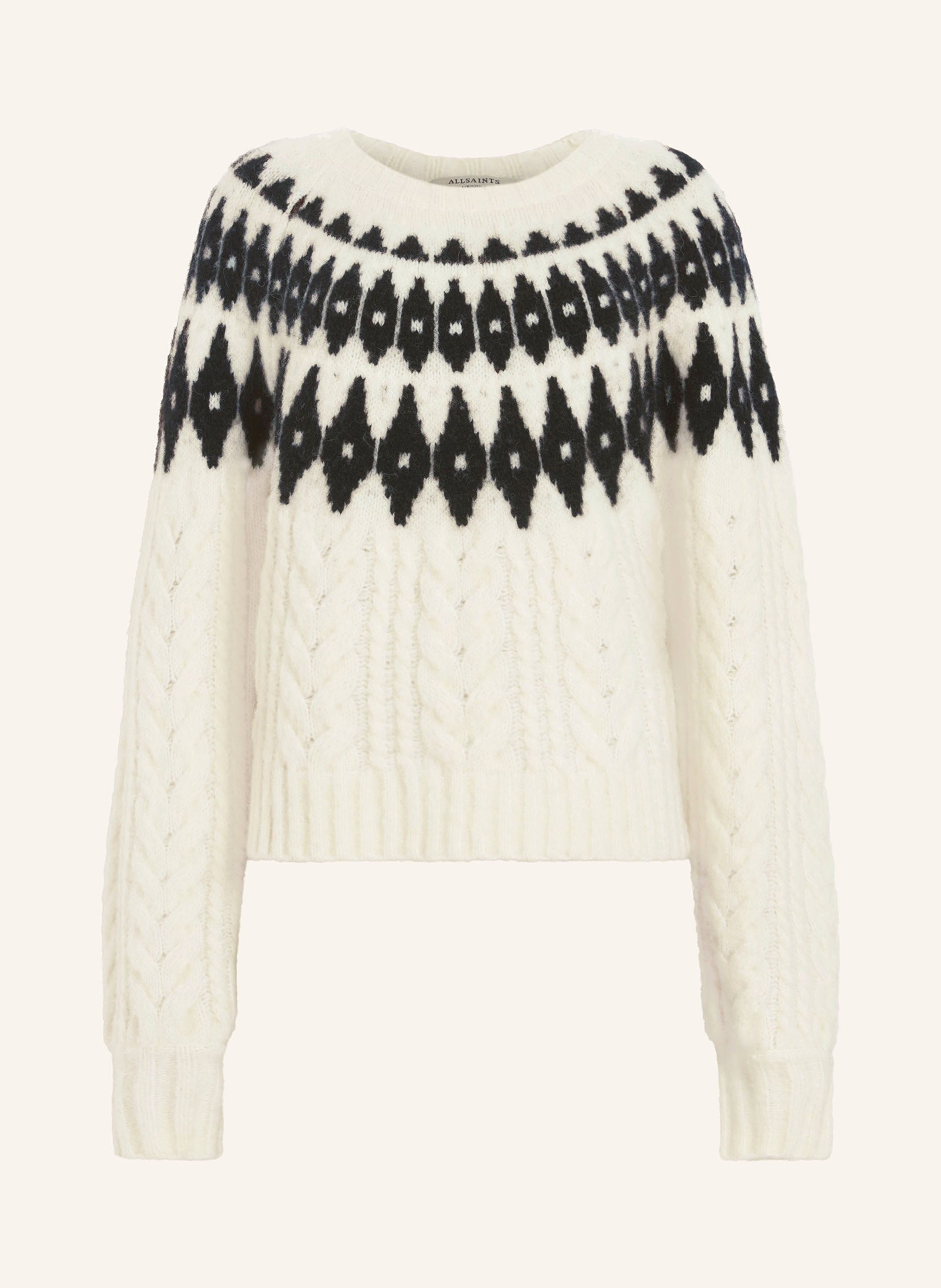 All saints sale white sweater