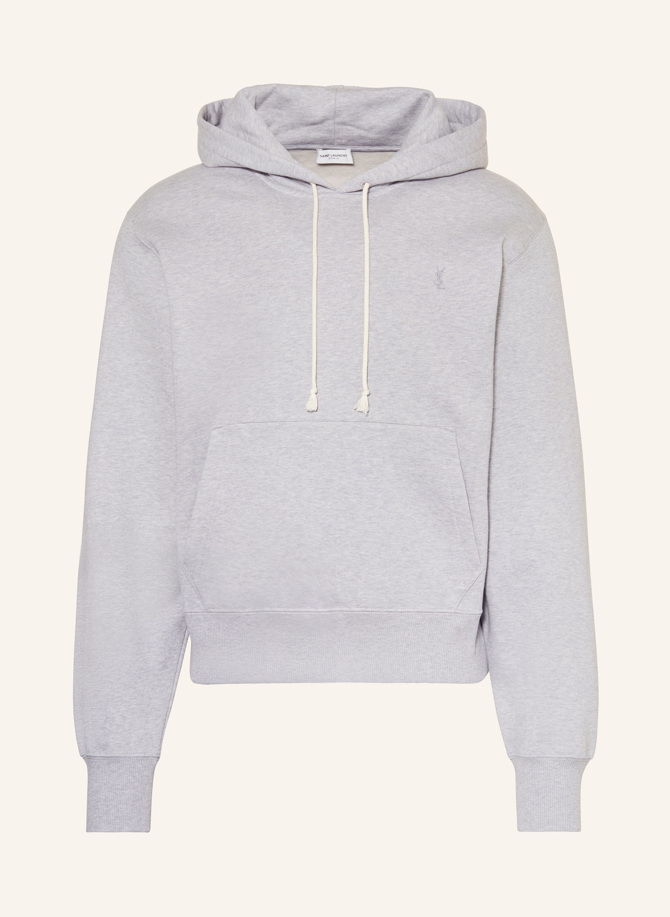Saint laurent zip hoodie sale fur