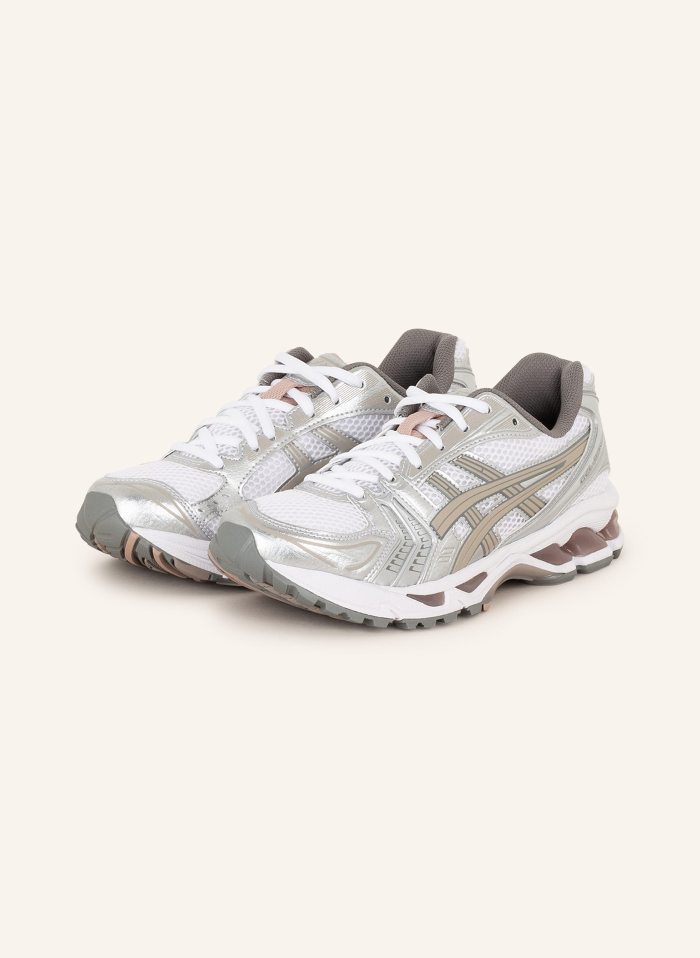 ASICS Sneakers GEL-KAYANO 14 in silver/ white | Breuninger