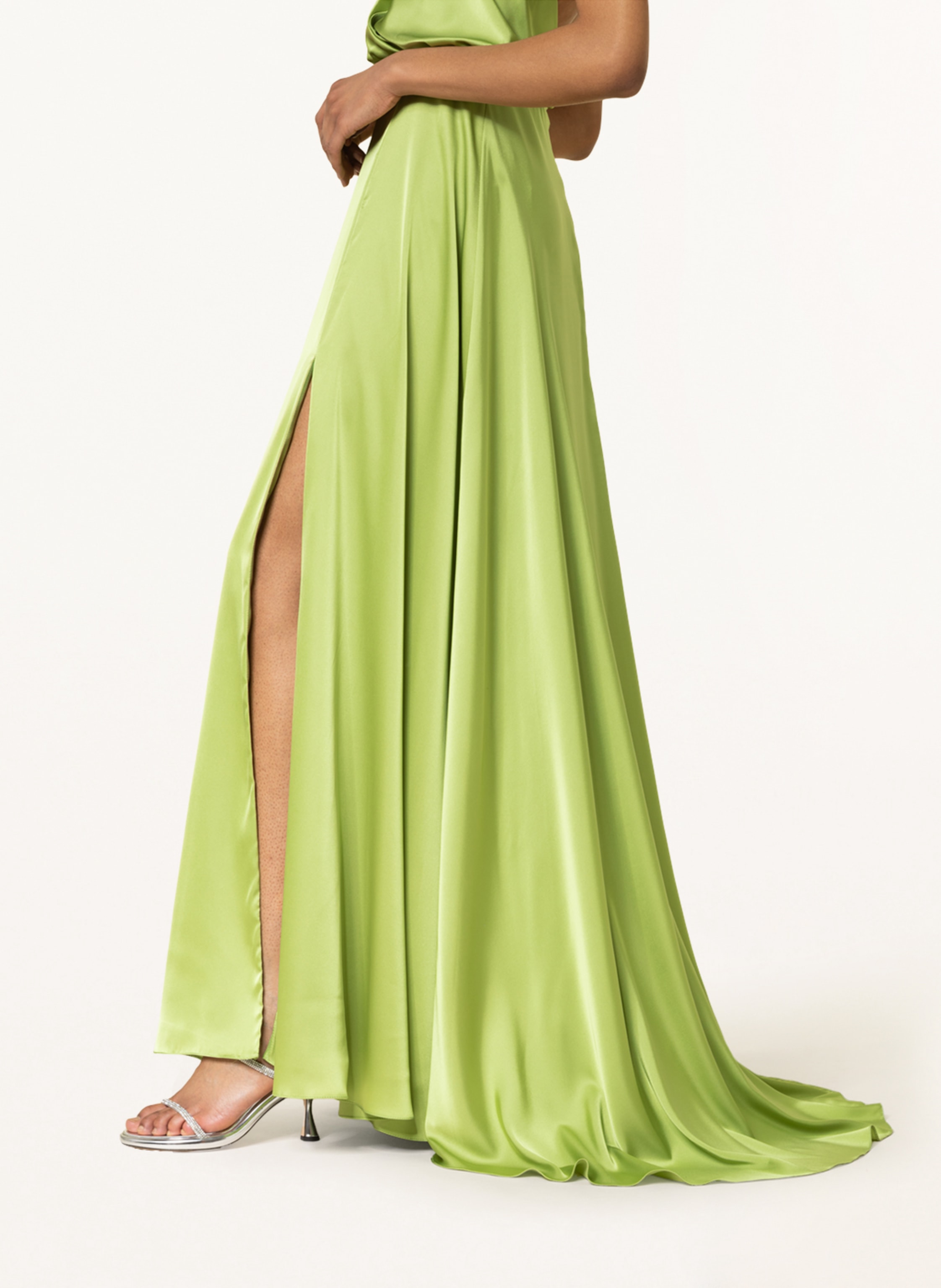 Thumbnail - Unique Abendkleid Mit Stola gruen