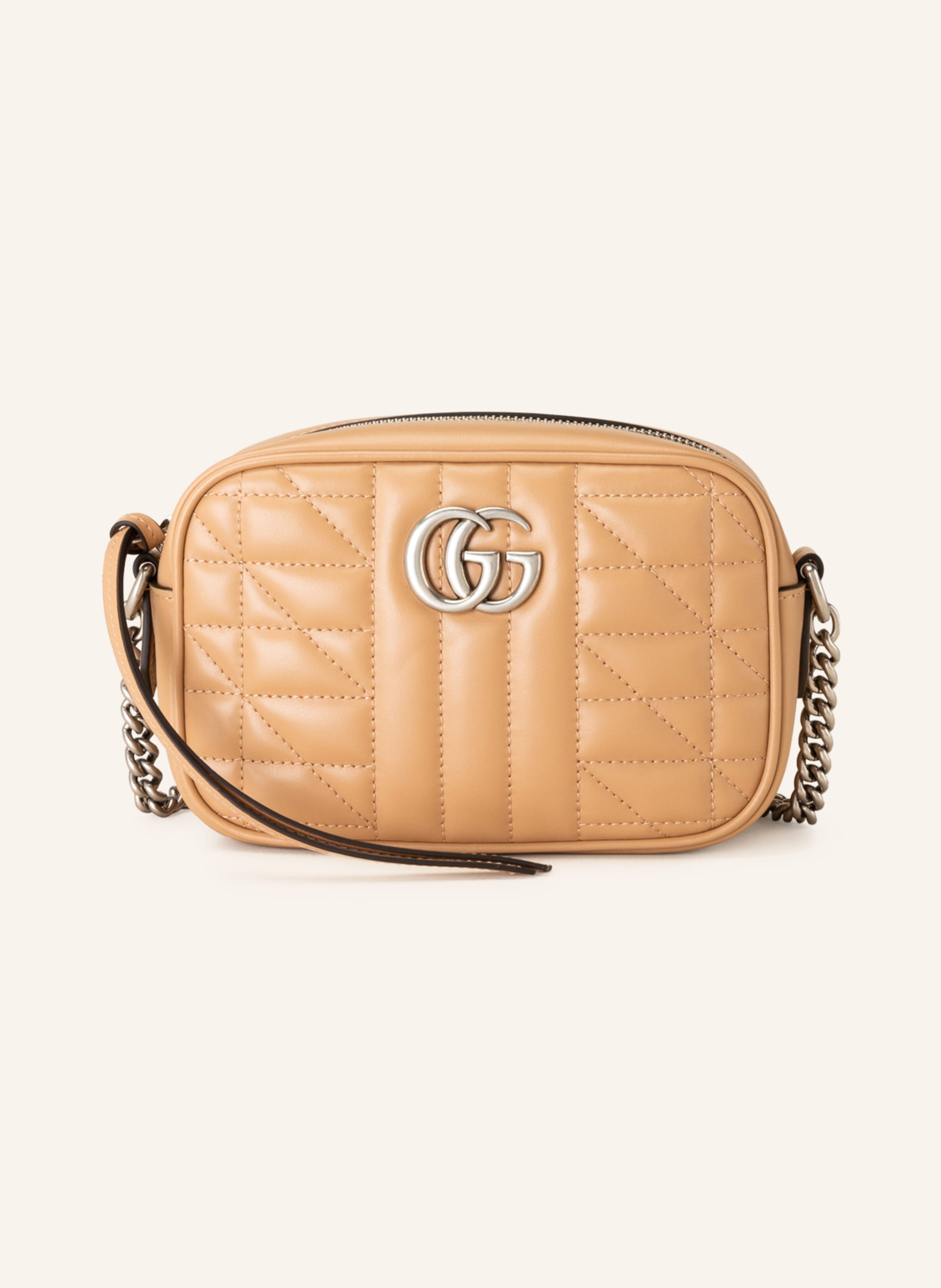 Black Leather GG Marmont Small Matelassé Shoulder Bag | GUCCI® US