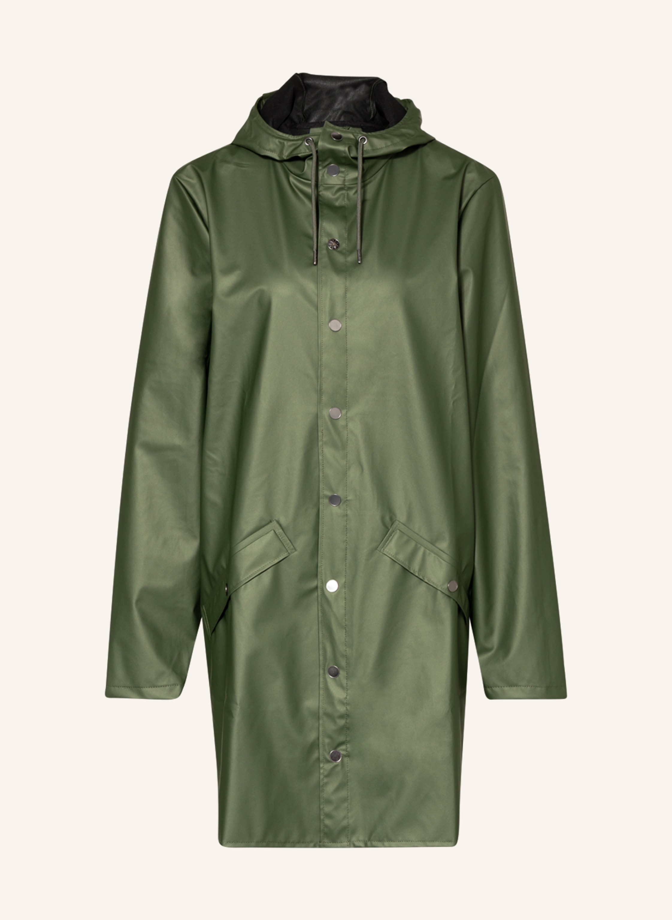 Rains Regenmantel gruen
