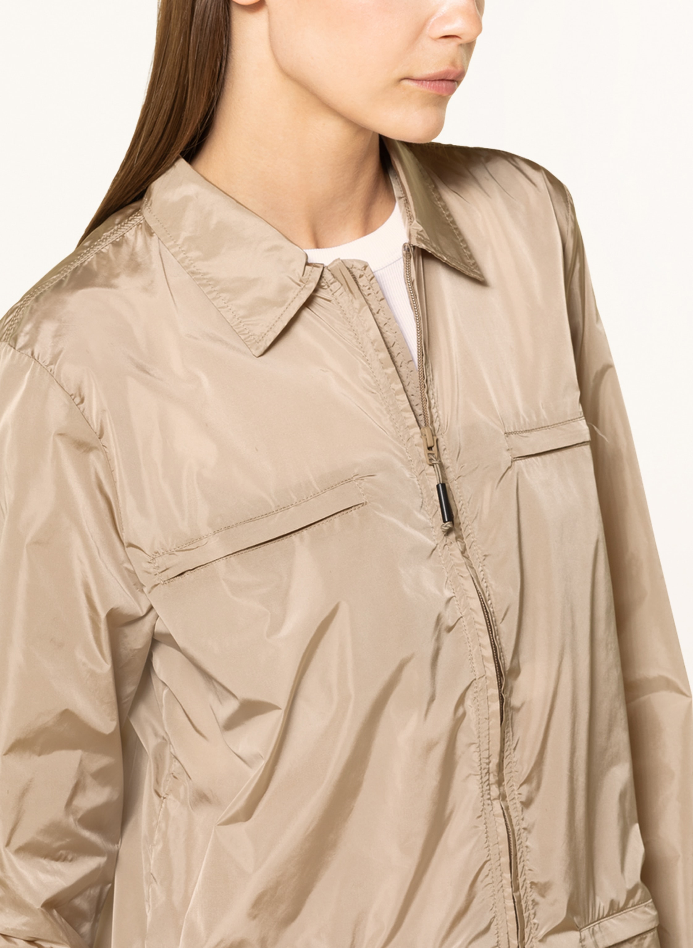 Thumbnail - Rains Jacke beige