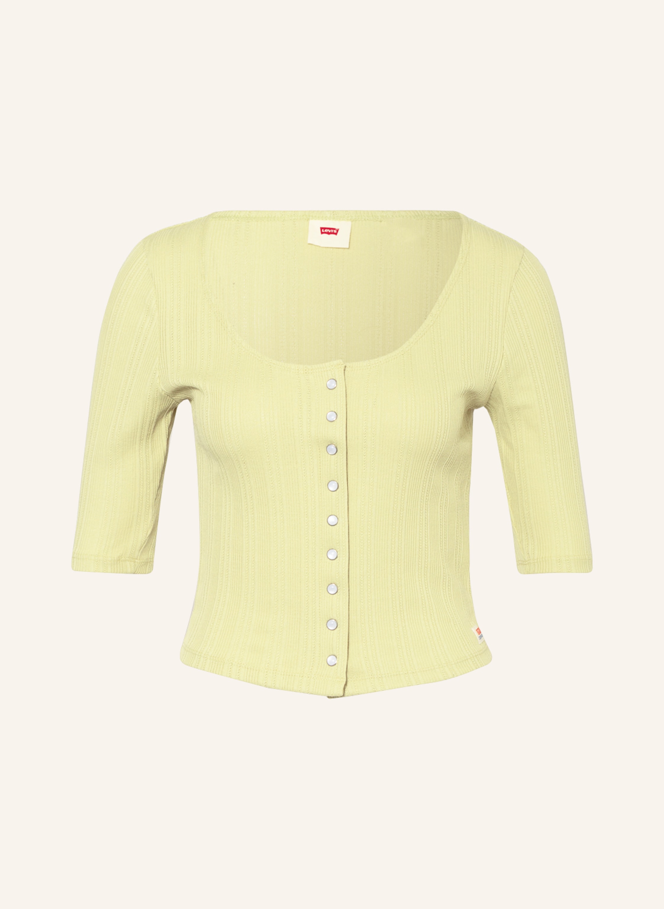 Levi's® Cardigan with 3/4 sleeves in light green | Breuninger
