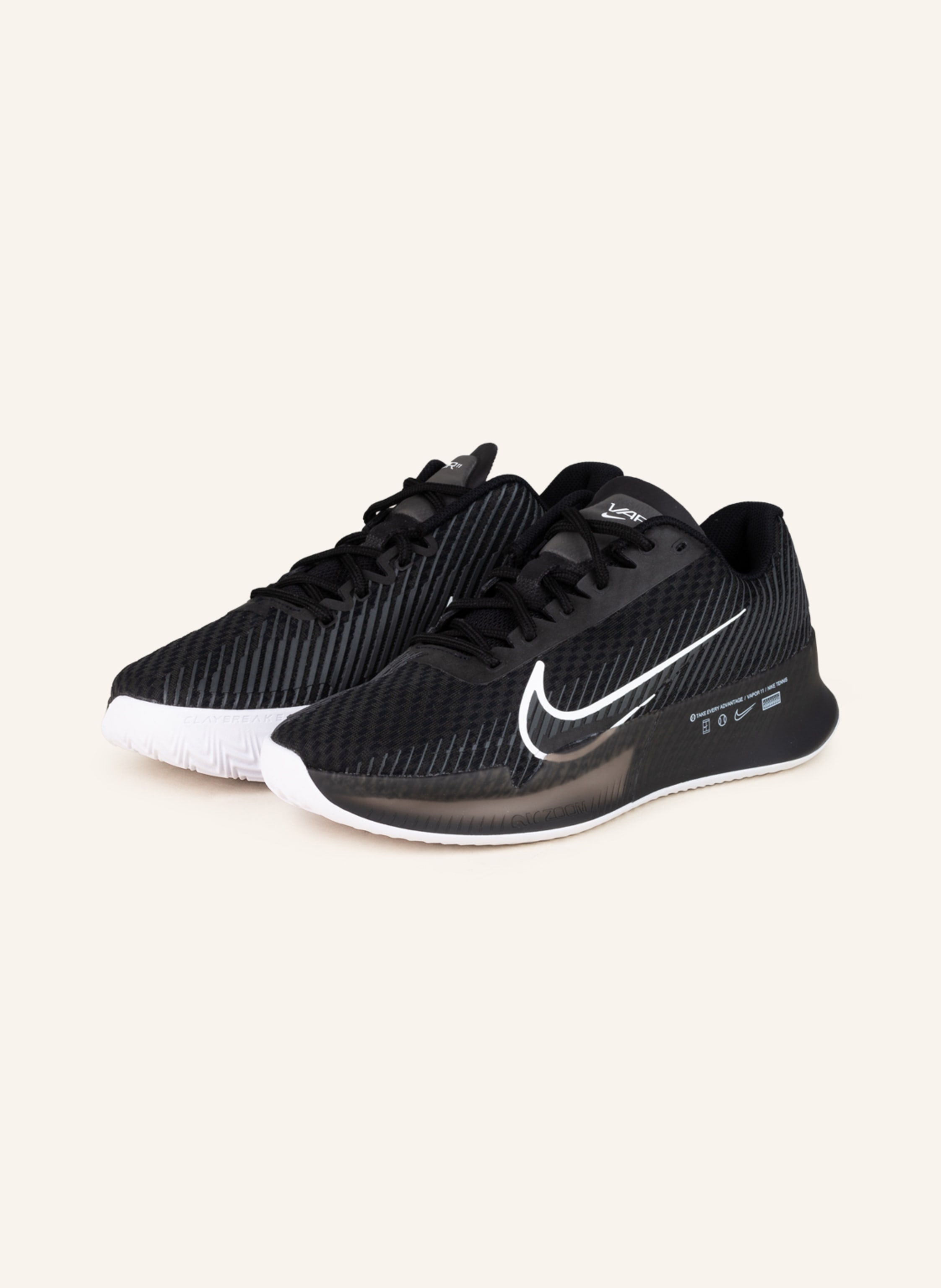 Nike Tennis shoes NIKE COURT AIR 11 in black/ gray | Breuninger