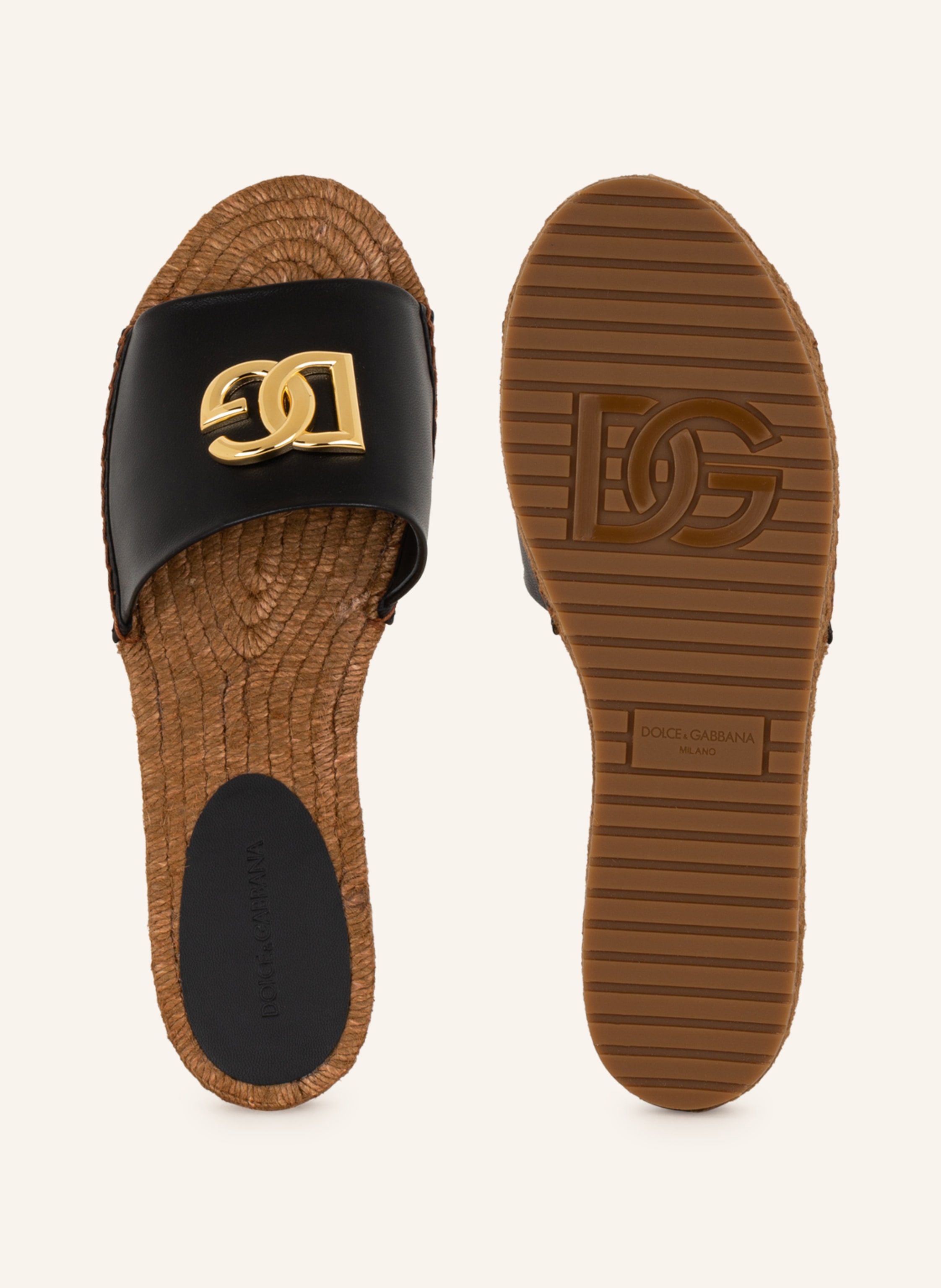 Thumbnail - Dolce & Gabbana Pantoletten schwarz