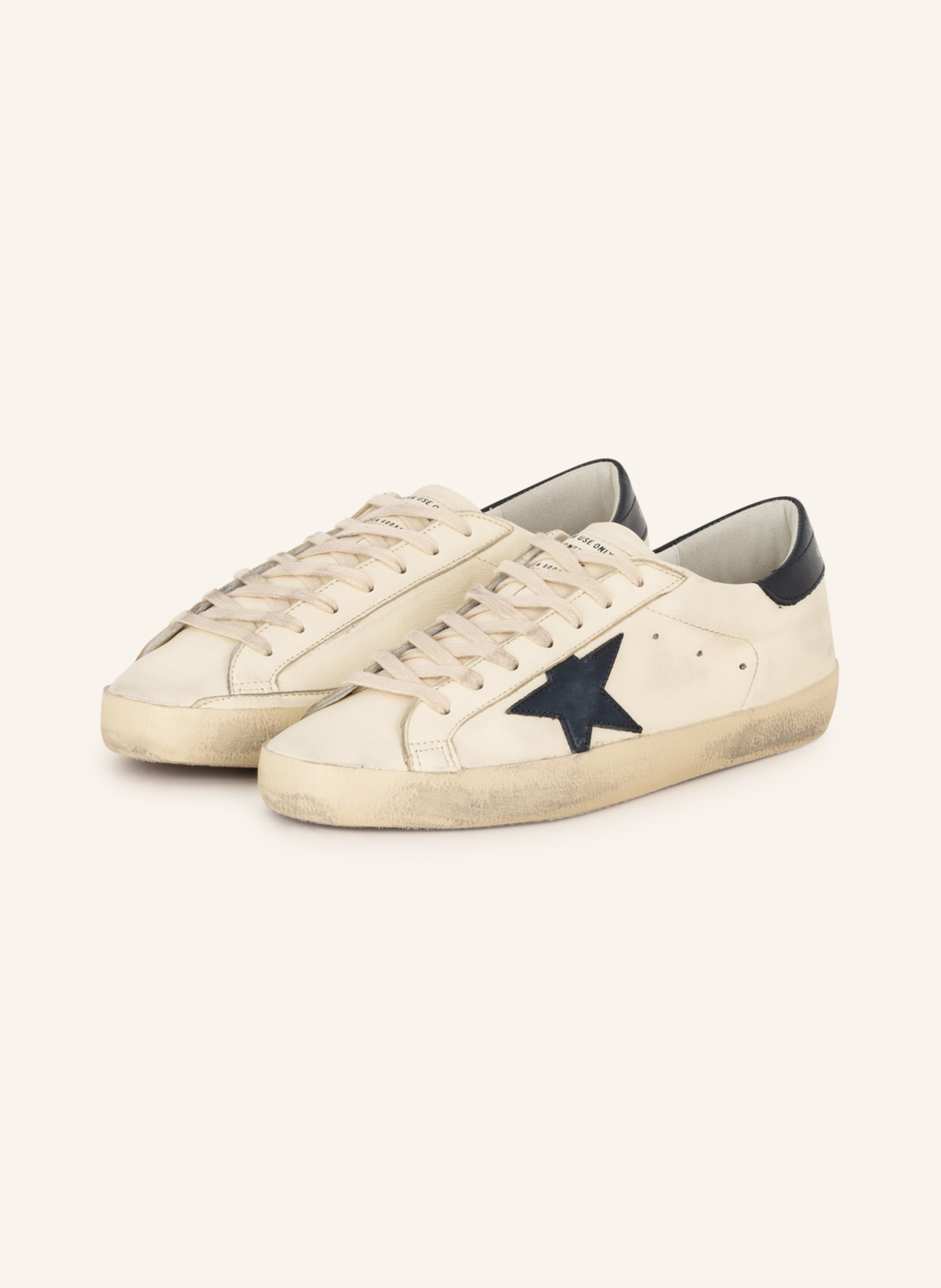GOLDEN GOOSE Sneakers SUPER STAR in ecru