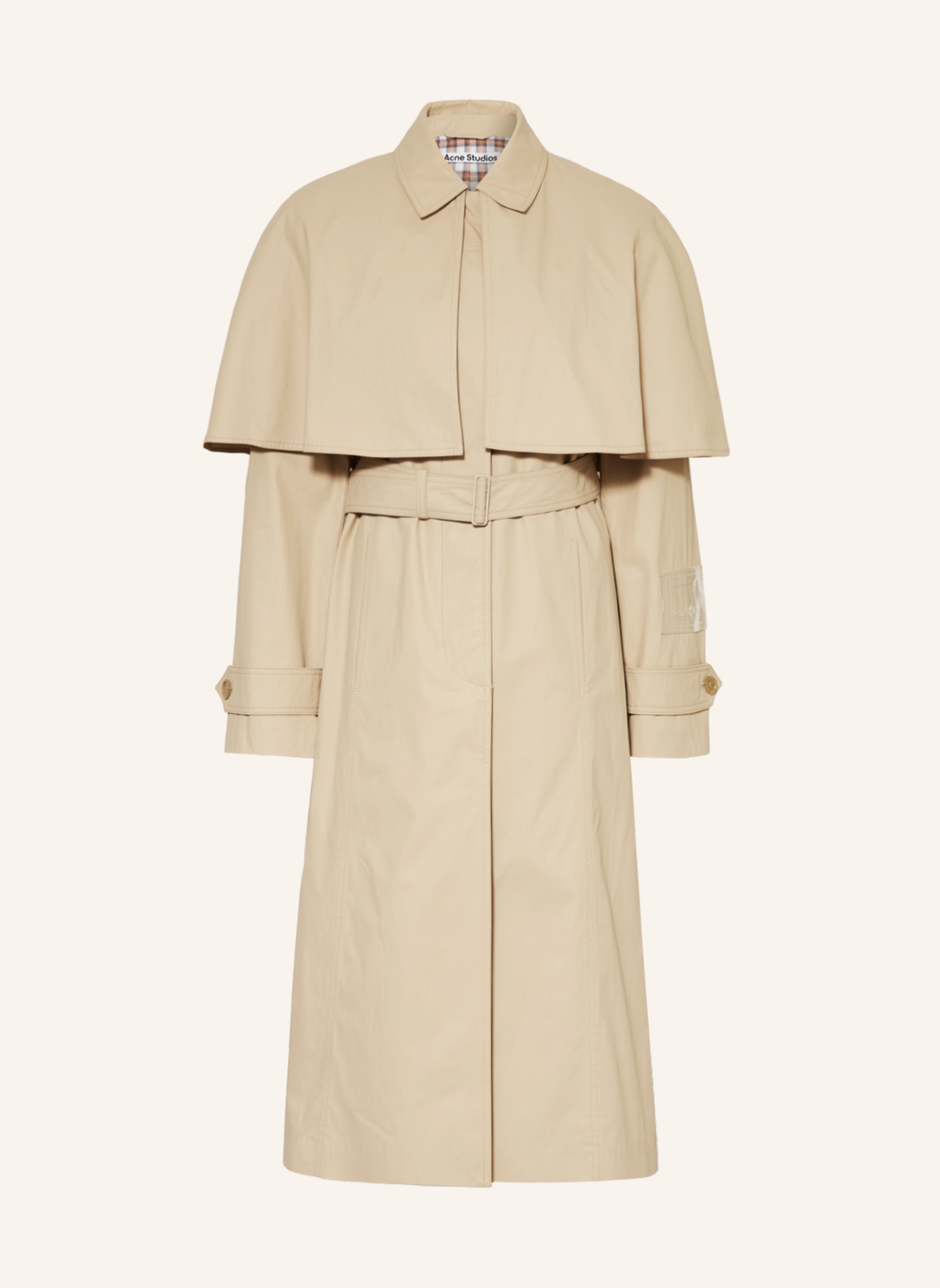 Acne Studios Trench coat in beige