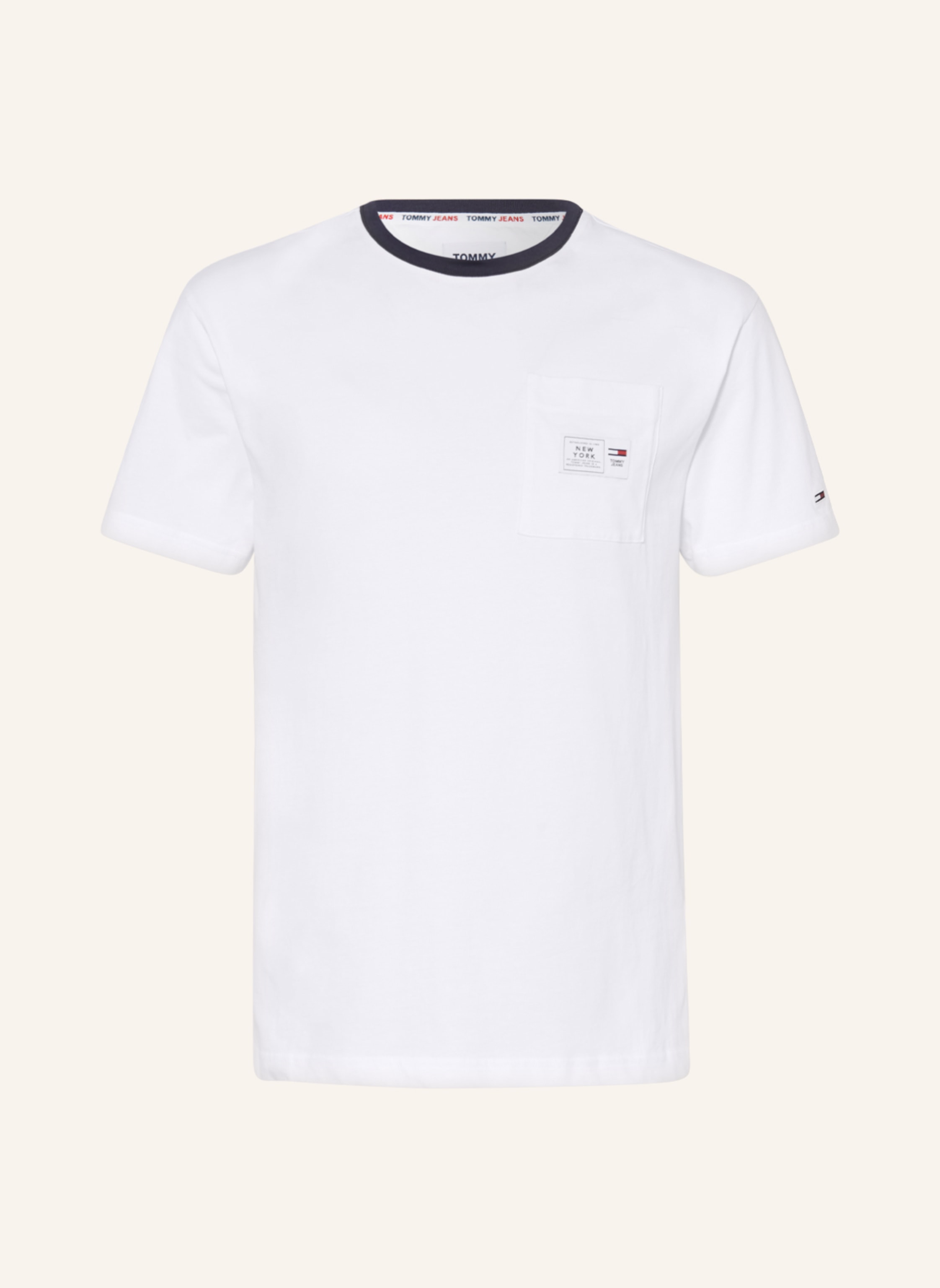 White shirt tommy clearance