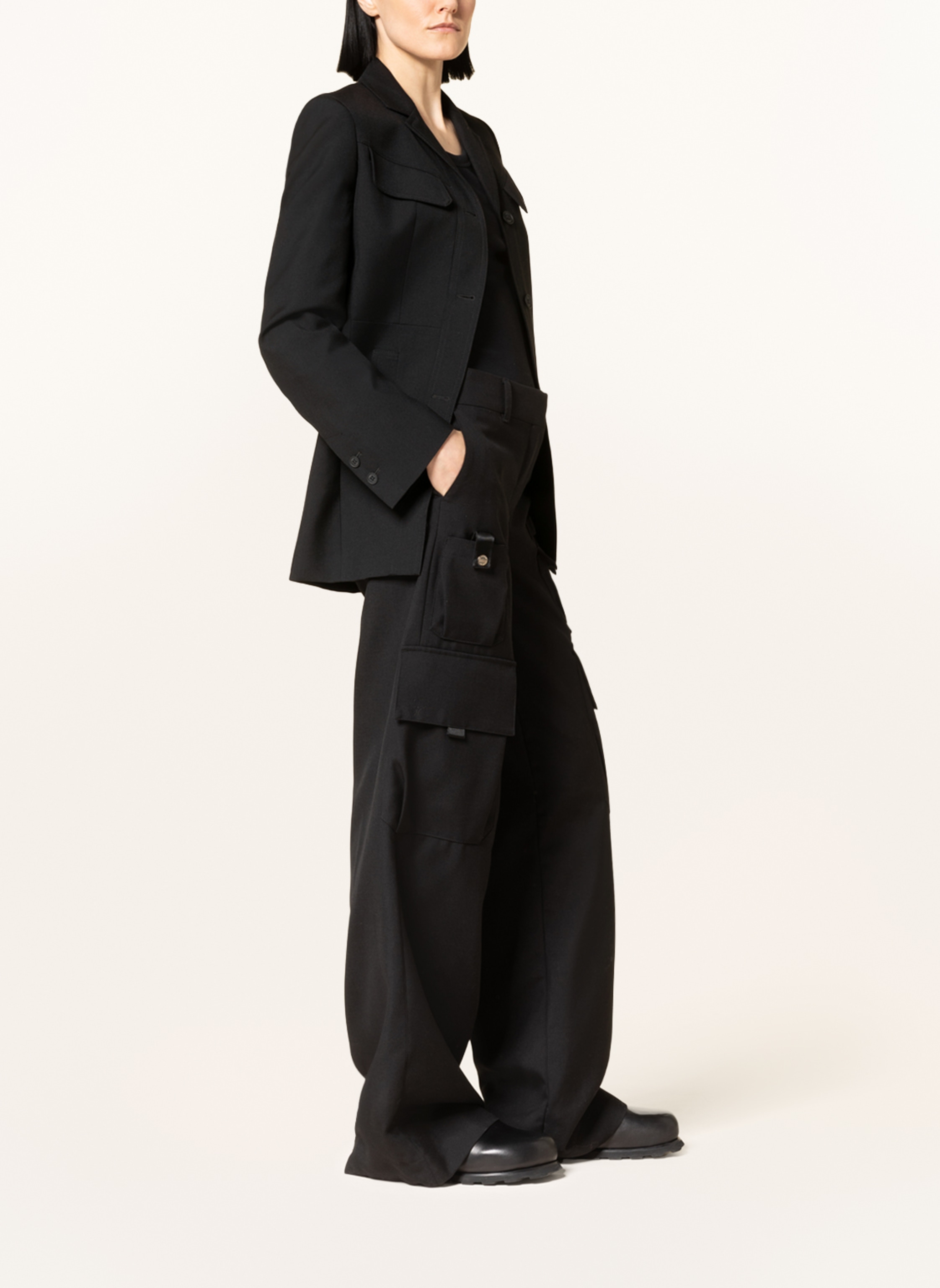 Thumbnail - Off-White Cargohose schwarz