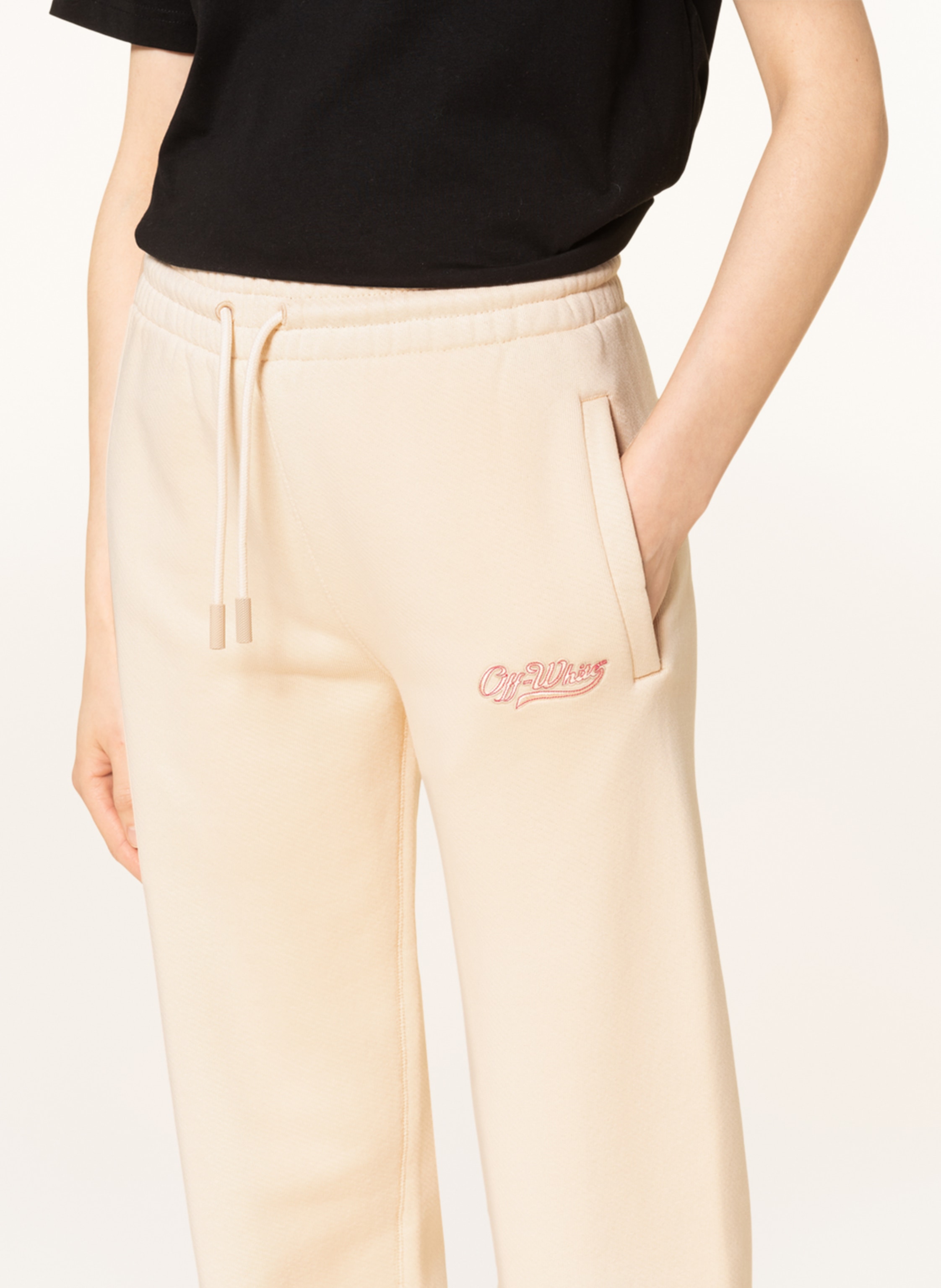 Off-White Sweatpants beige – Bild 2
