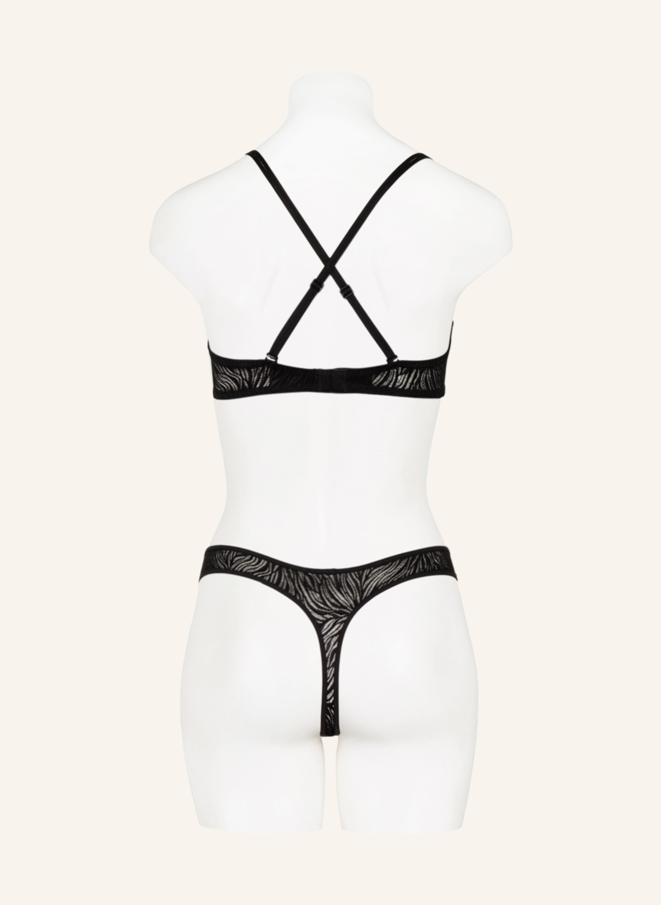 Thumbnail - Calvin Klein Schalen-Bh Sheer Marquisette schwarz