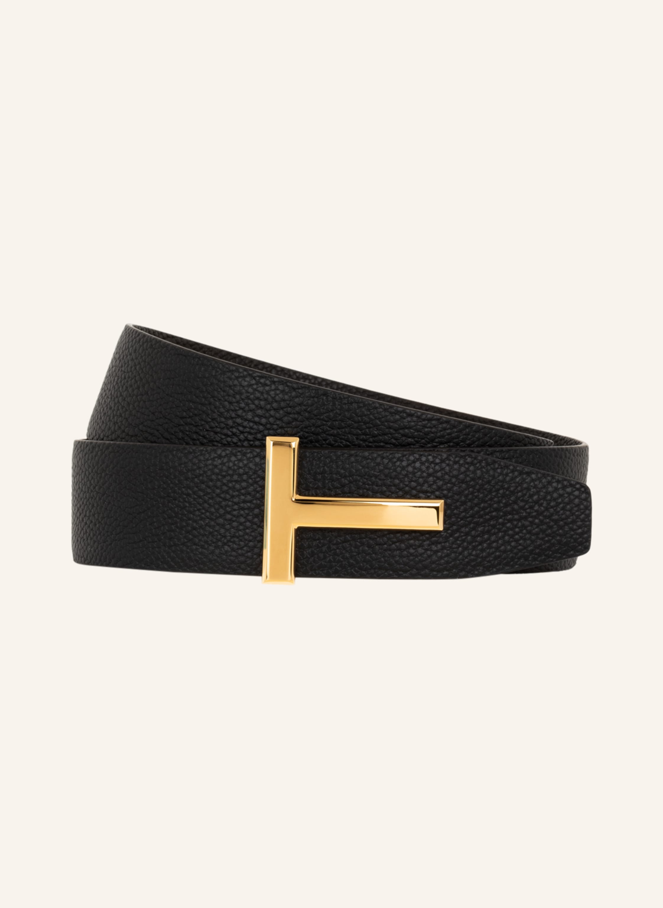 Tom Ford Tom Ford Ledergürtel Zum Wenden braun in DUNKELBRAUN / SCHWARZ