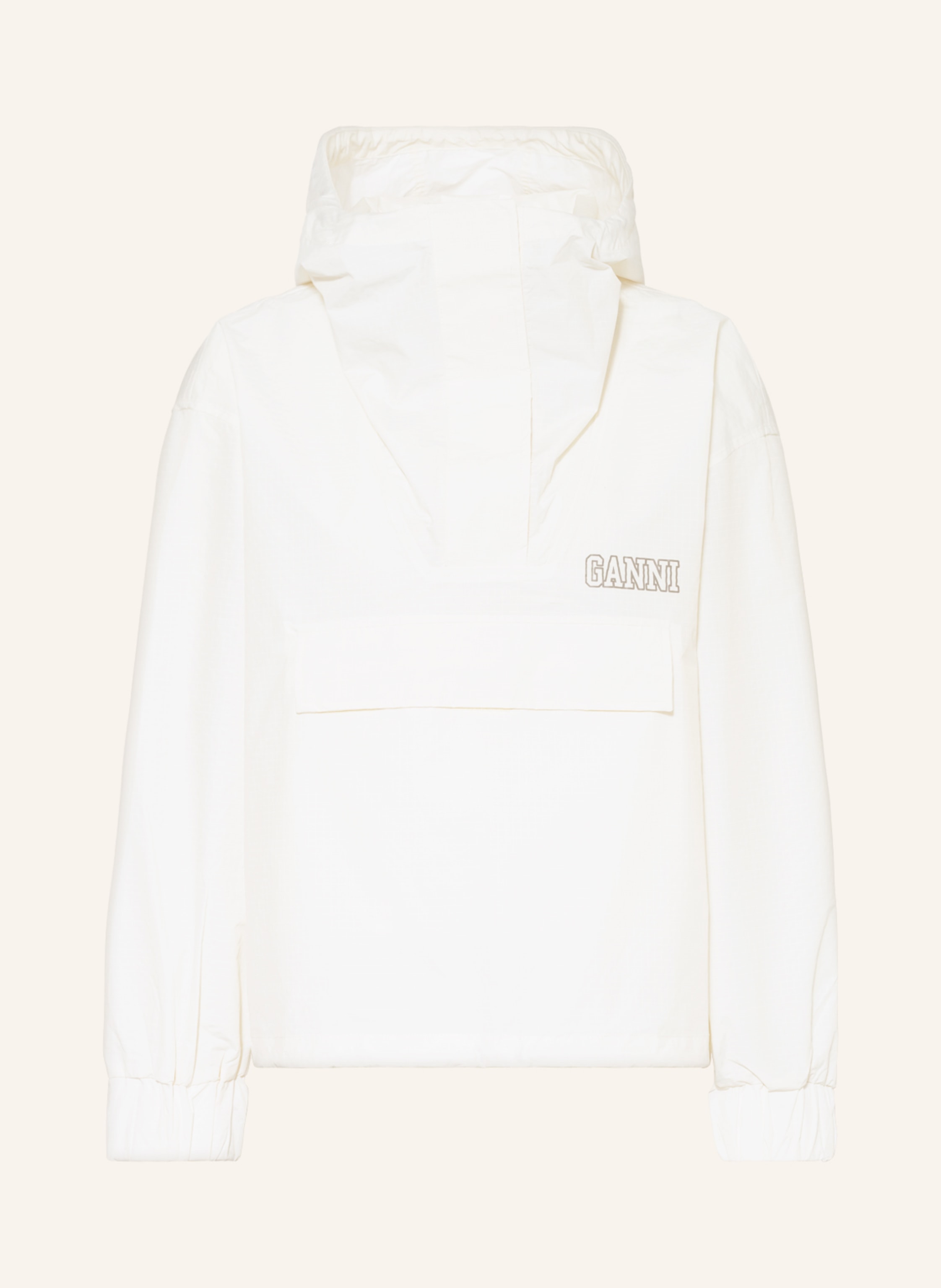 Ganni outlet rain jacket