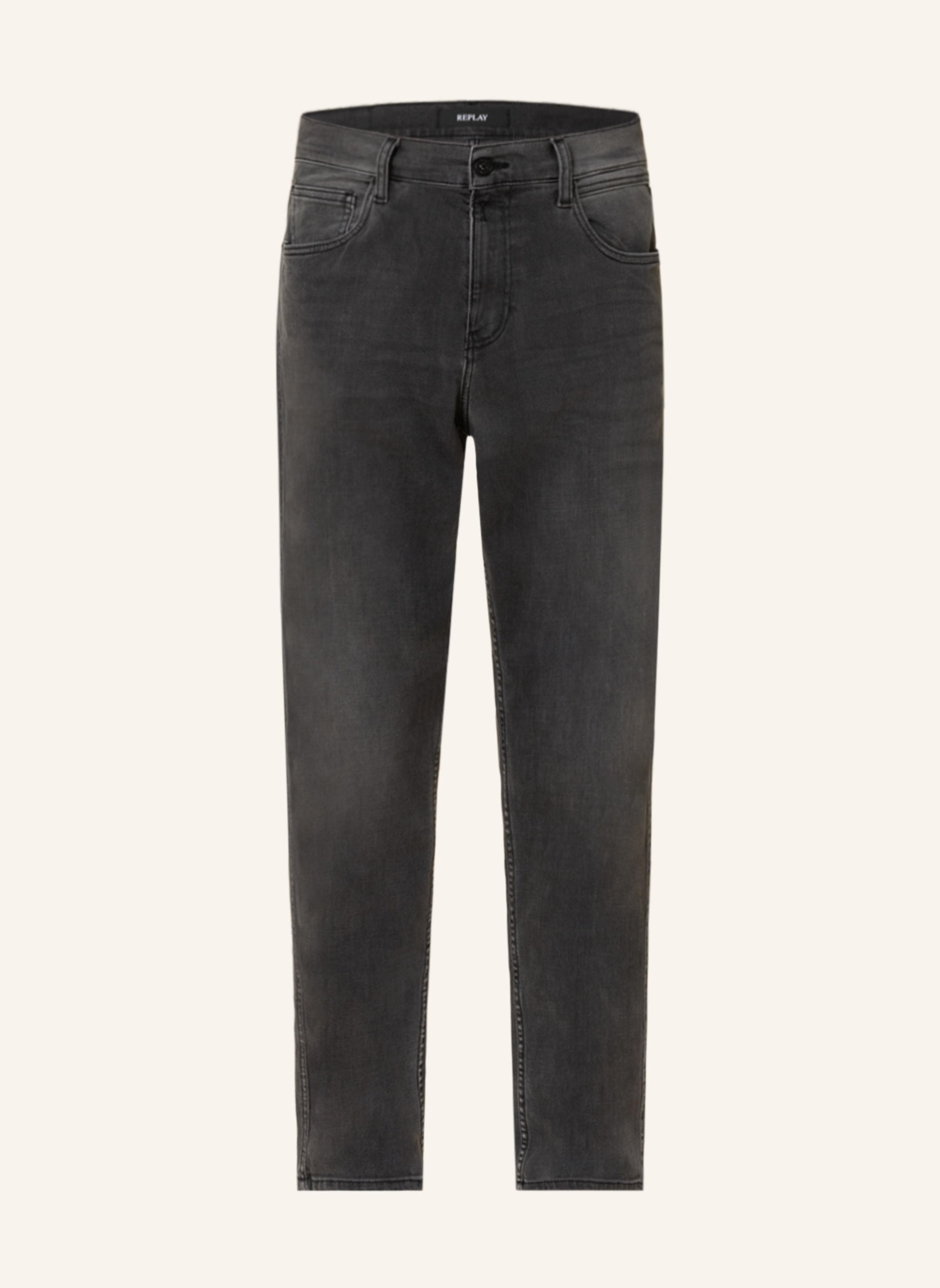 REPLAY Jeans SANDOT relaxed tapered fit in 097 dark grey | Breuninger