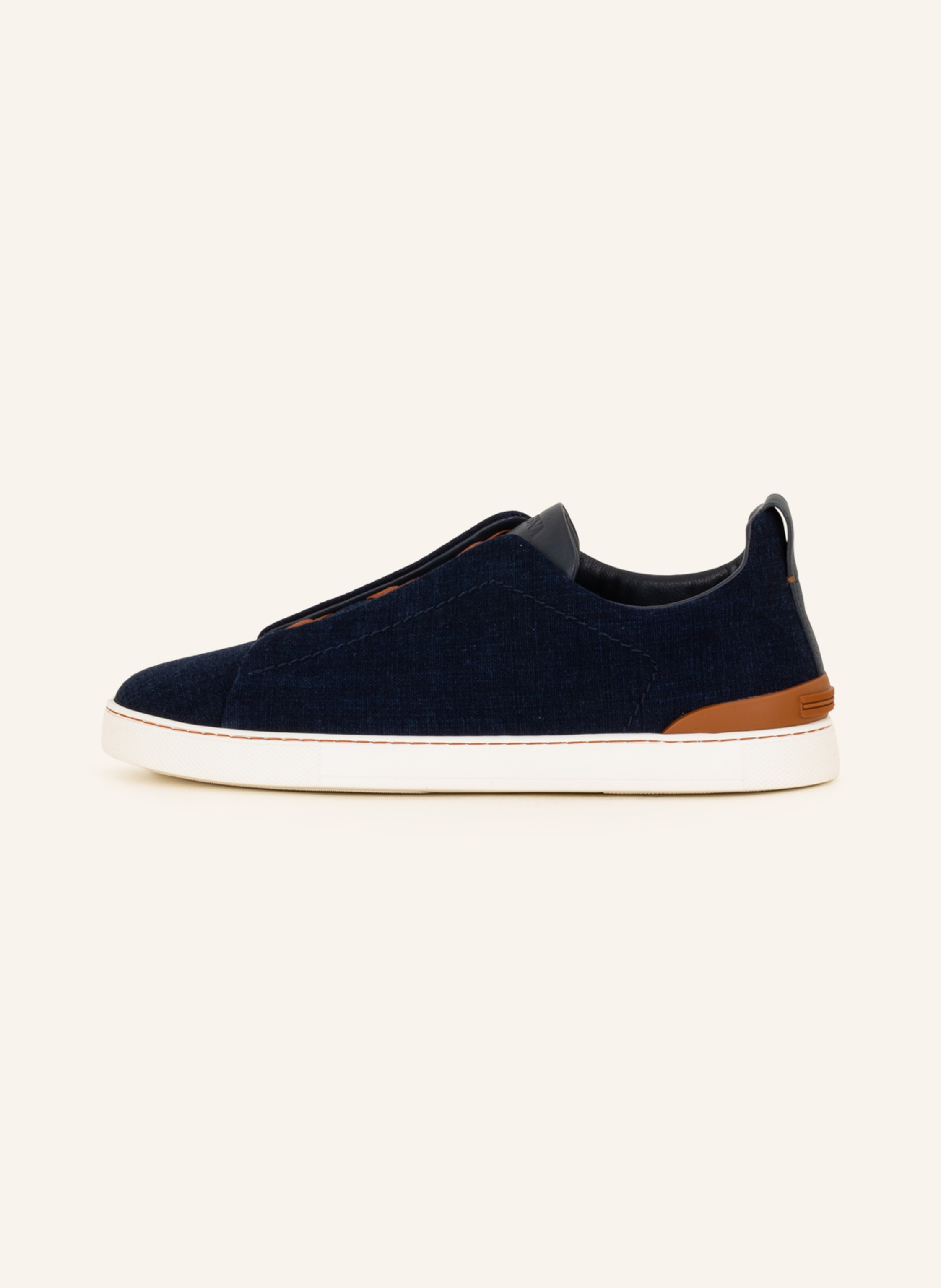 Thumbnail - Zegna Slip-On-Sneaker Triple Stitch™ blau