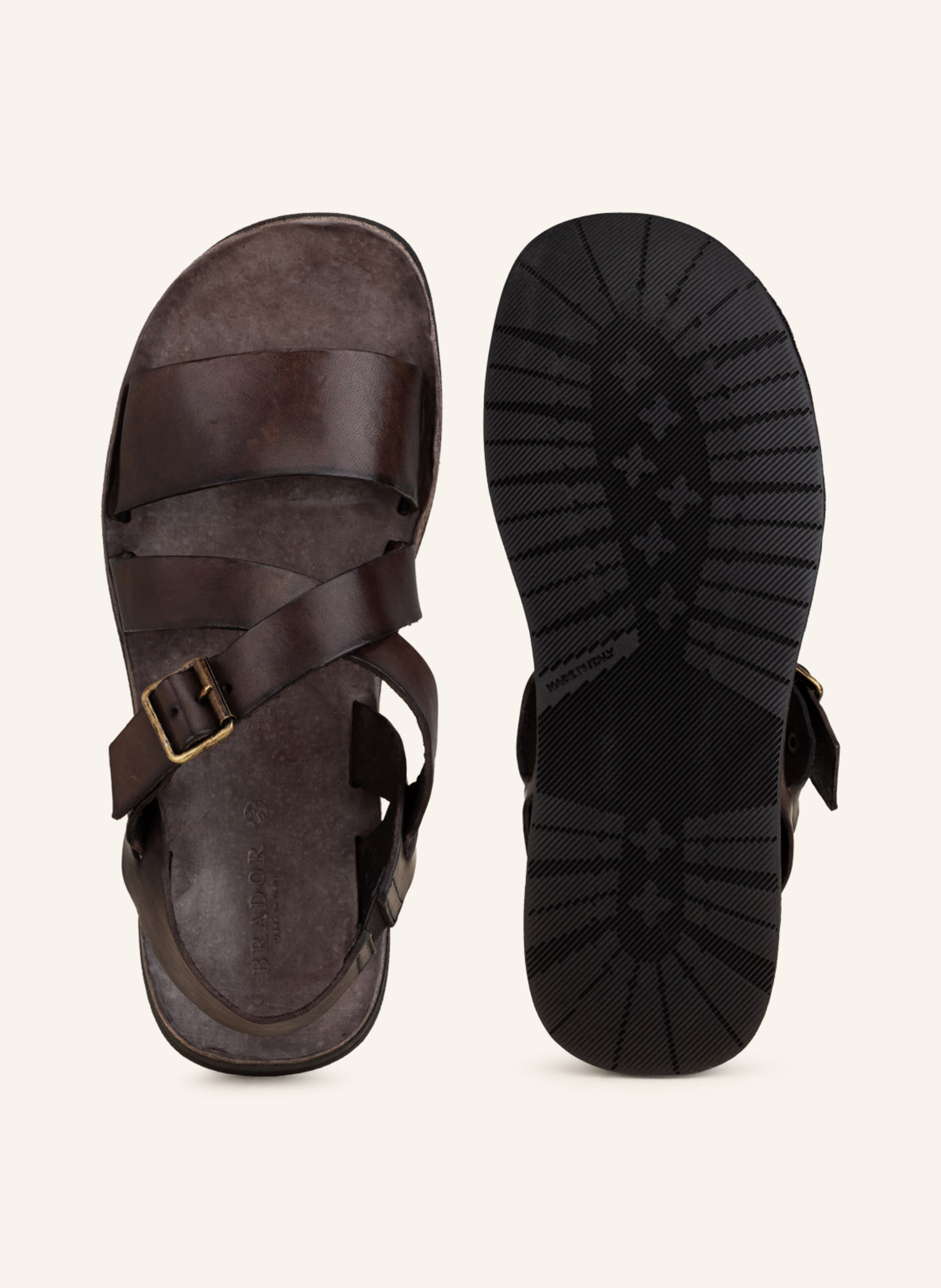 Thumbnail - Brador Sandalen Tcapo braun