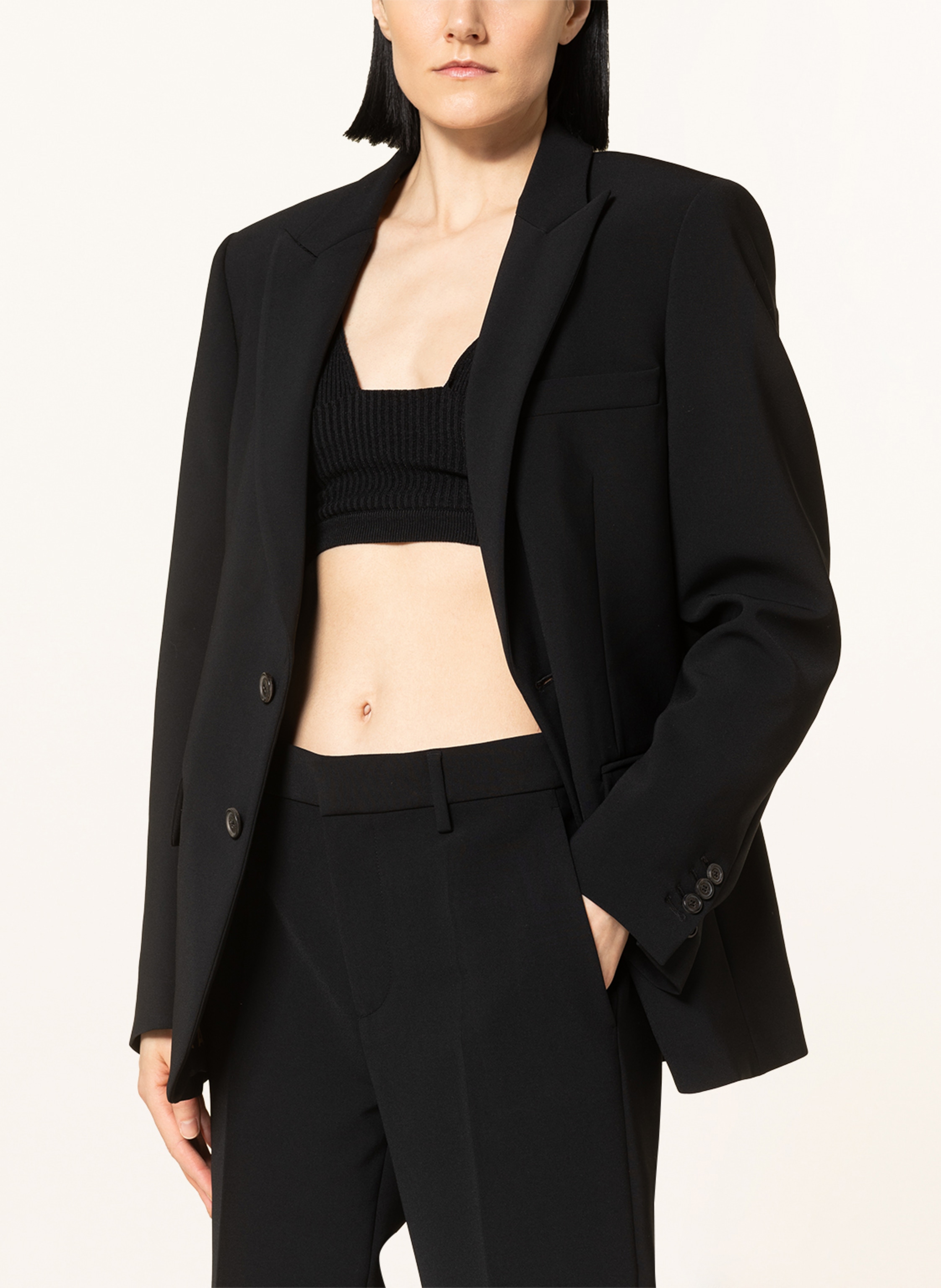 dsquared2 Set: Blazer Und Hose schwarz – Bild 2