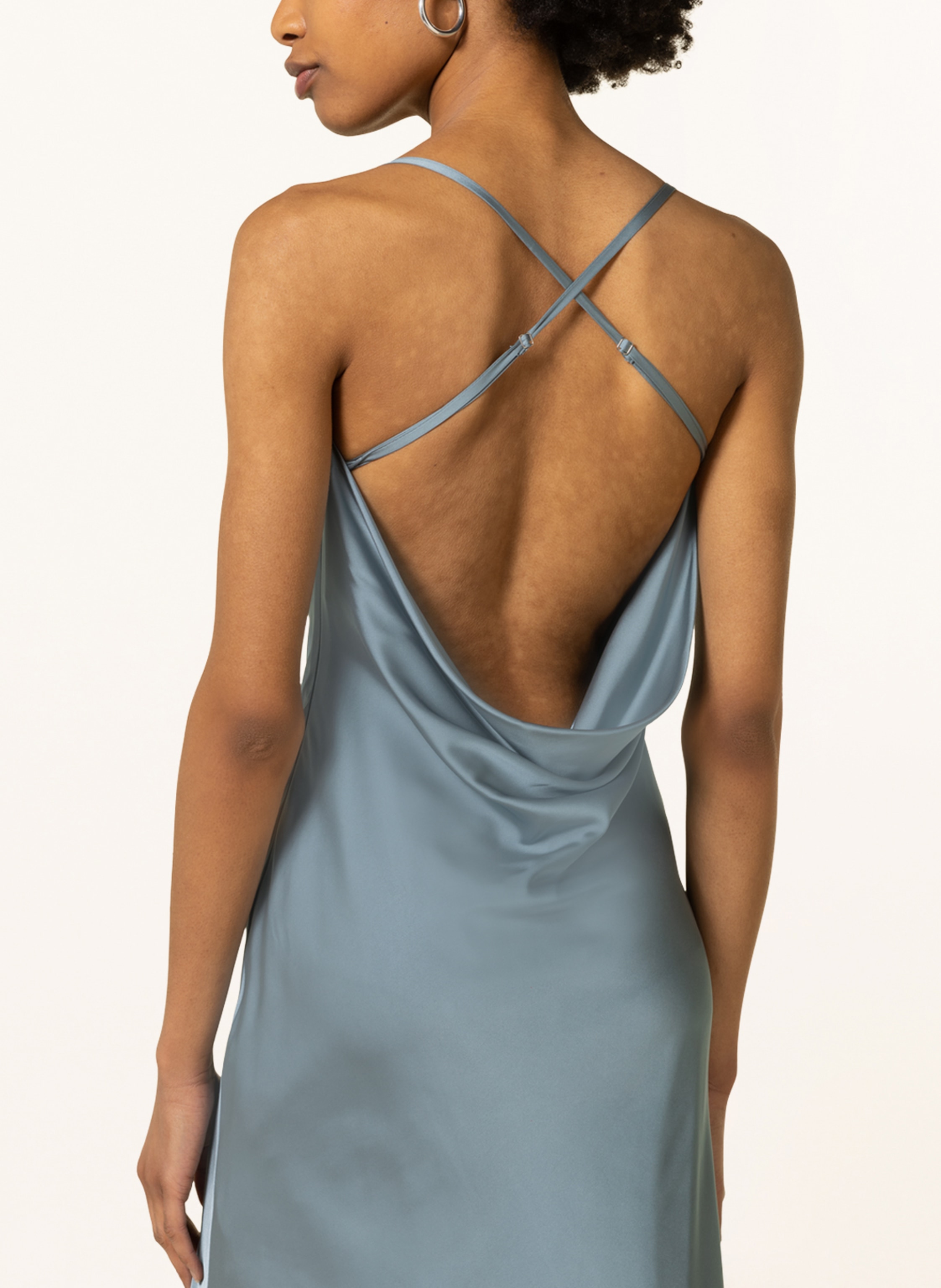 Thumbnail - Unique Cocktailkleid blau