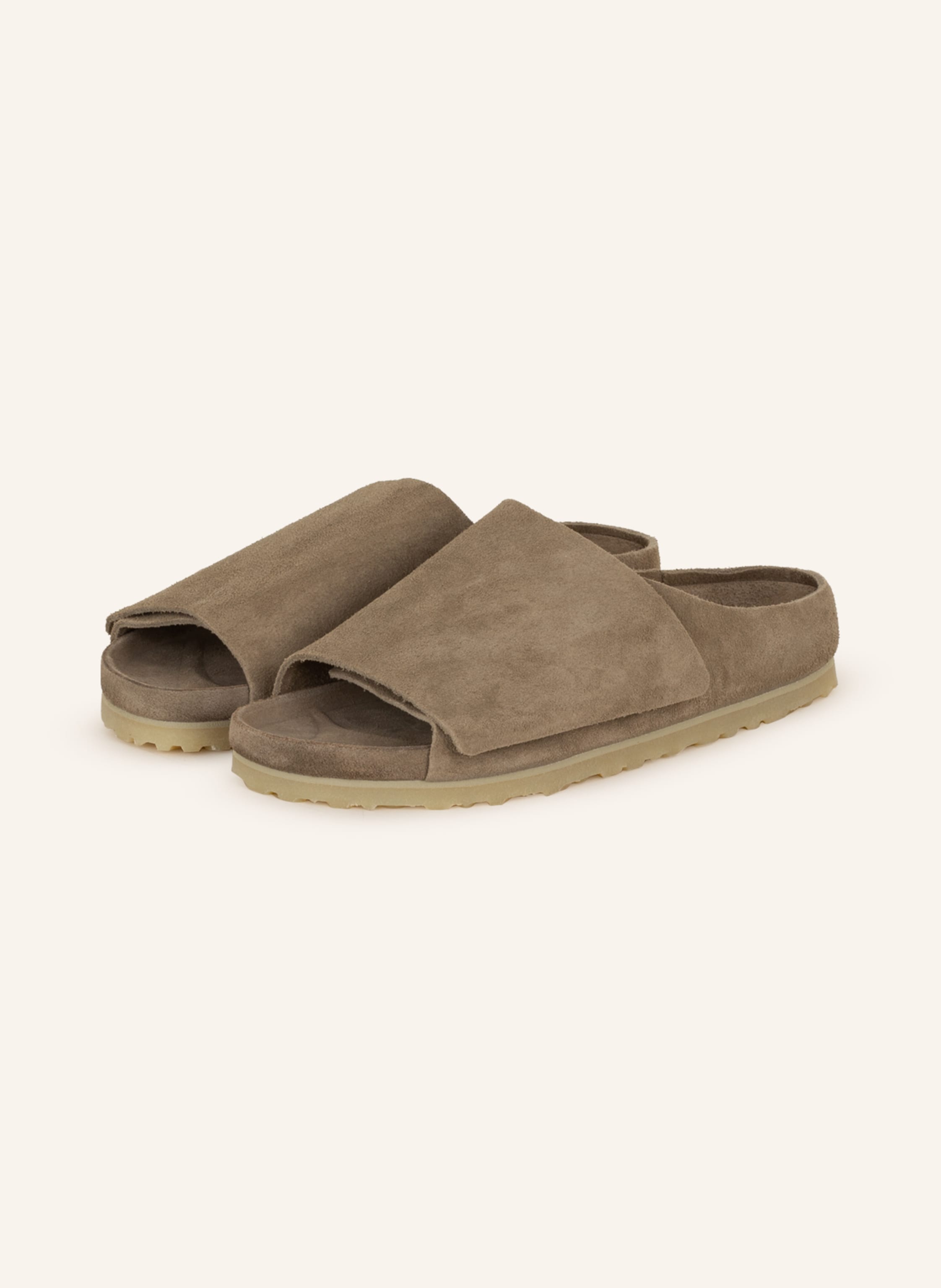 Birkenstock x Fear of God Neutrals Los Feliz Suede Slides11