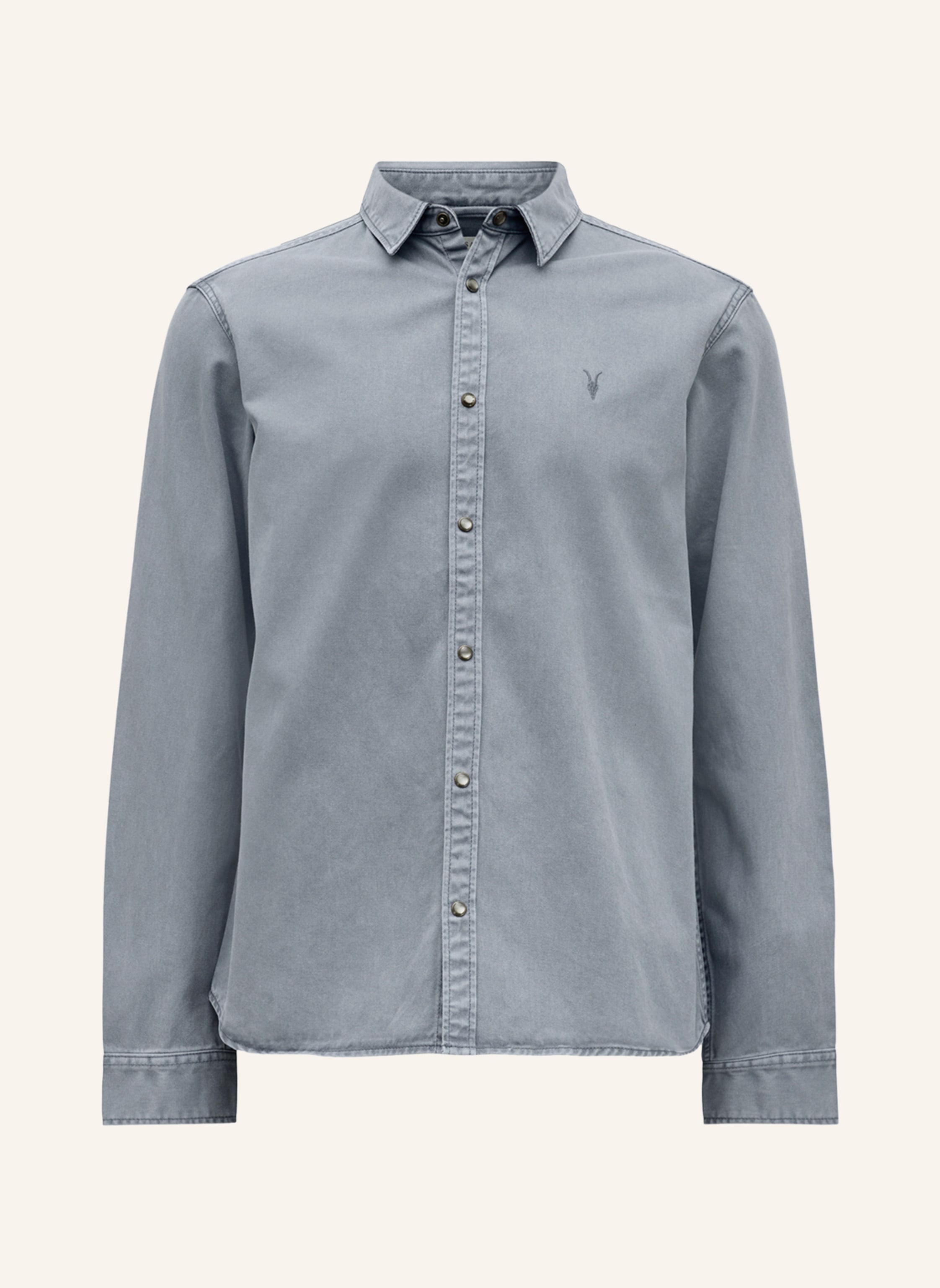 ALLSAINTS Shirt STAVELEY regular fit in light blue
