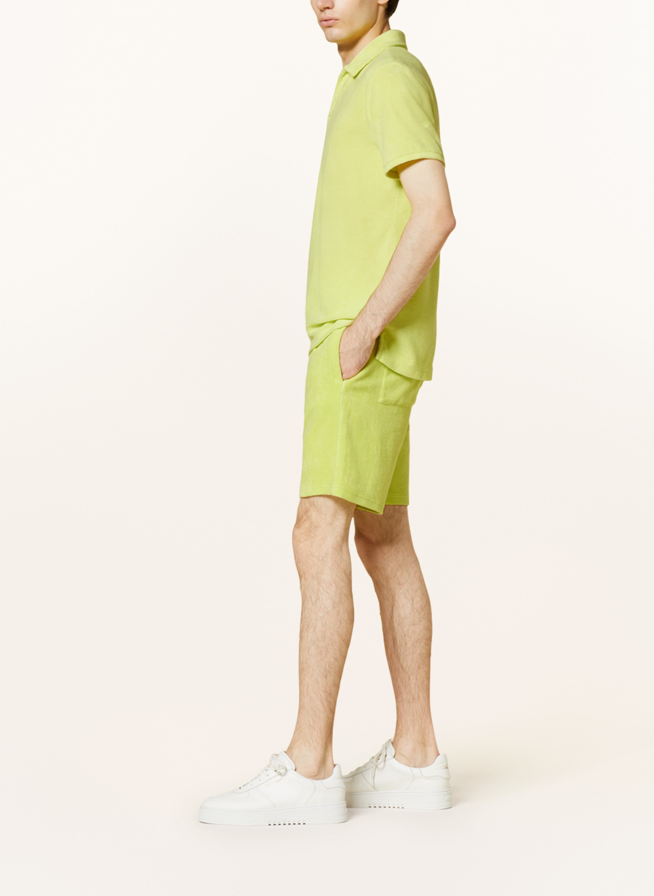 Thumbnail - Juvia Frottee-Shorts gruen