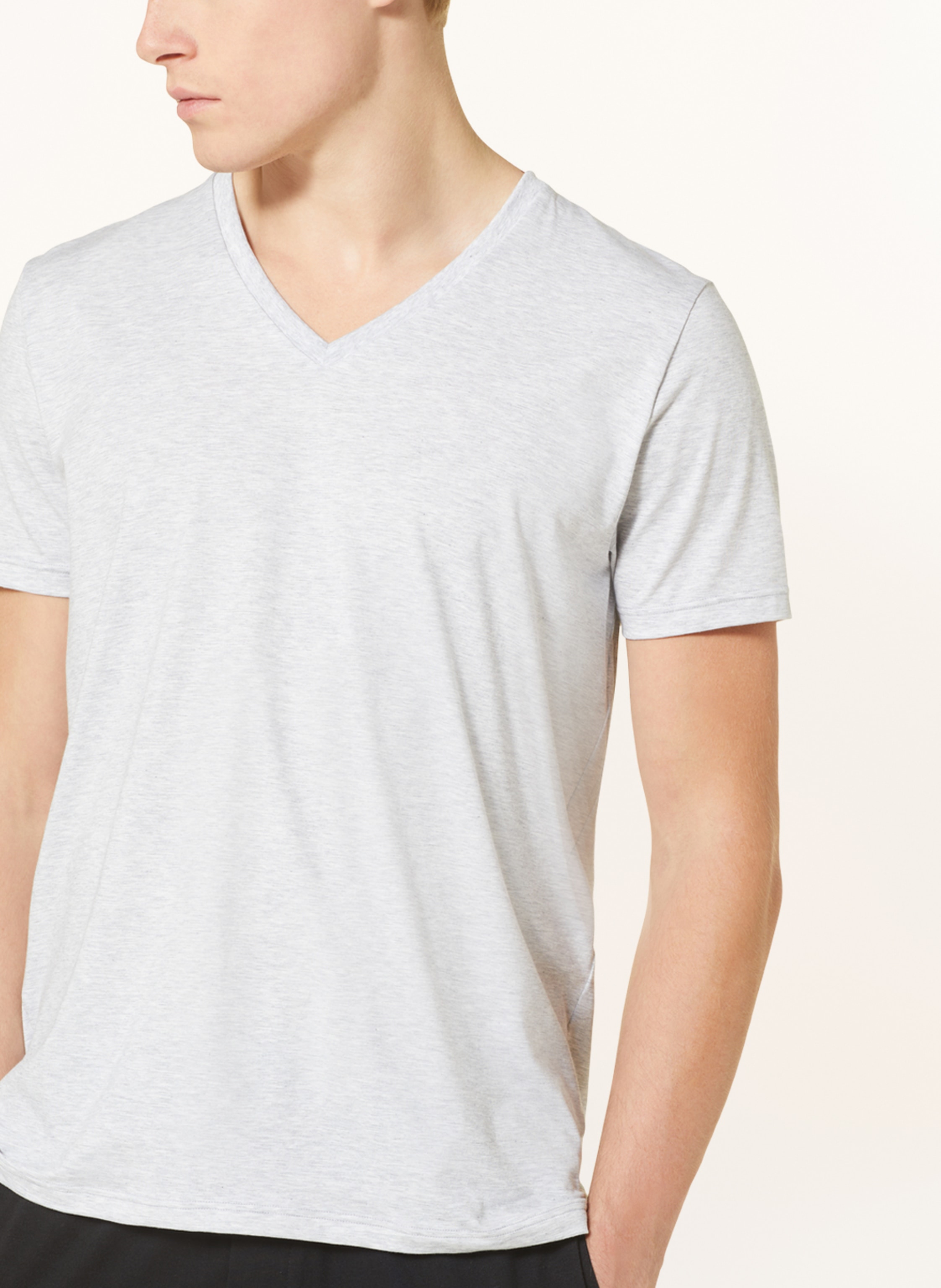 Thumbnail - Mey Schlafshirt Serie Dry Cotton grau