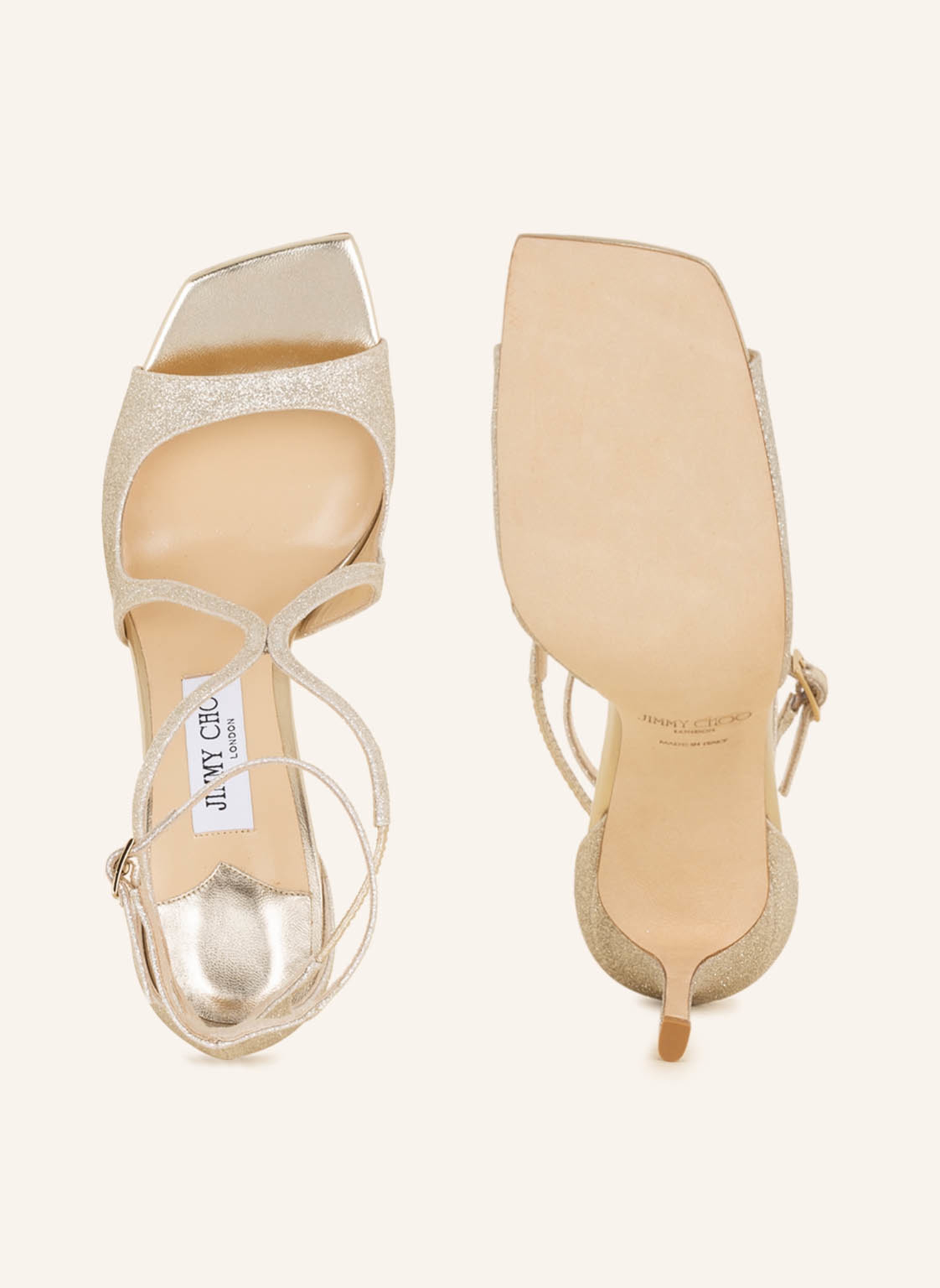 Thumbnail - Jimmy Choo Sandaletten Azia 95 silber