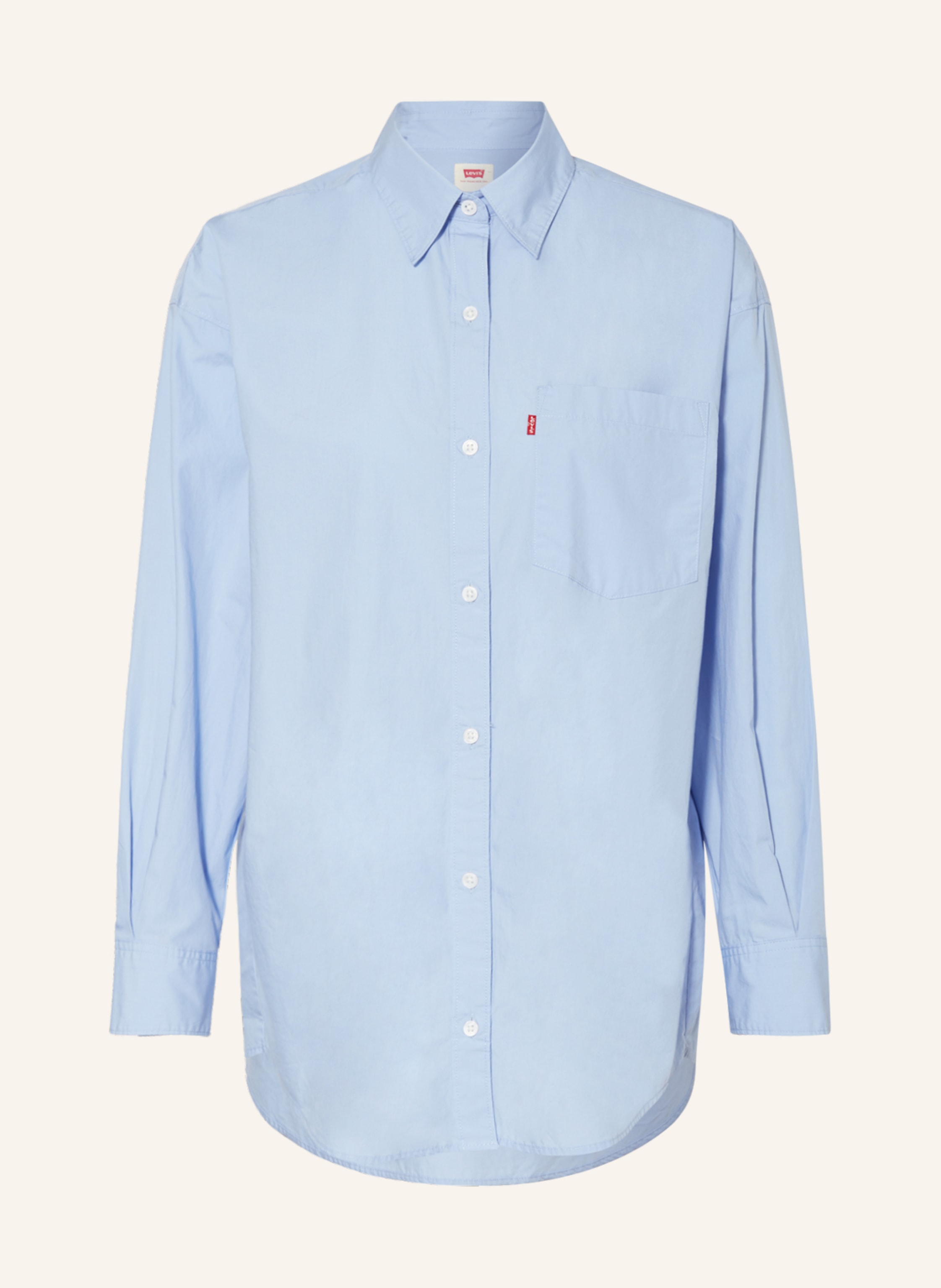 Levi's® Oversized shirt blouse NOLA in light blue | Breuninger
