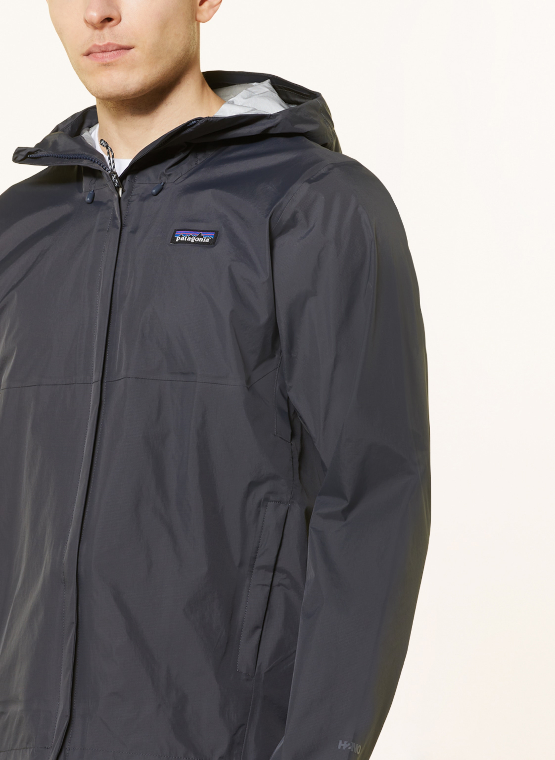 Thumbnail - Patagonia Funktionsjacke Torrentshell blau
