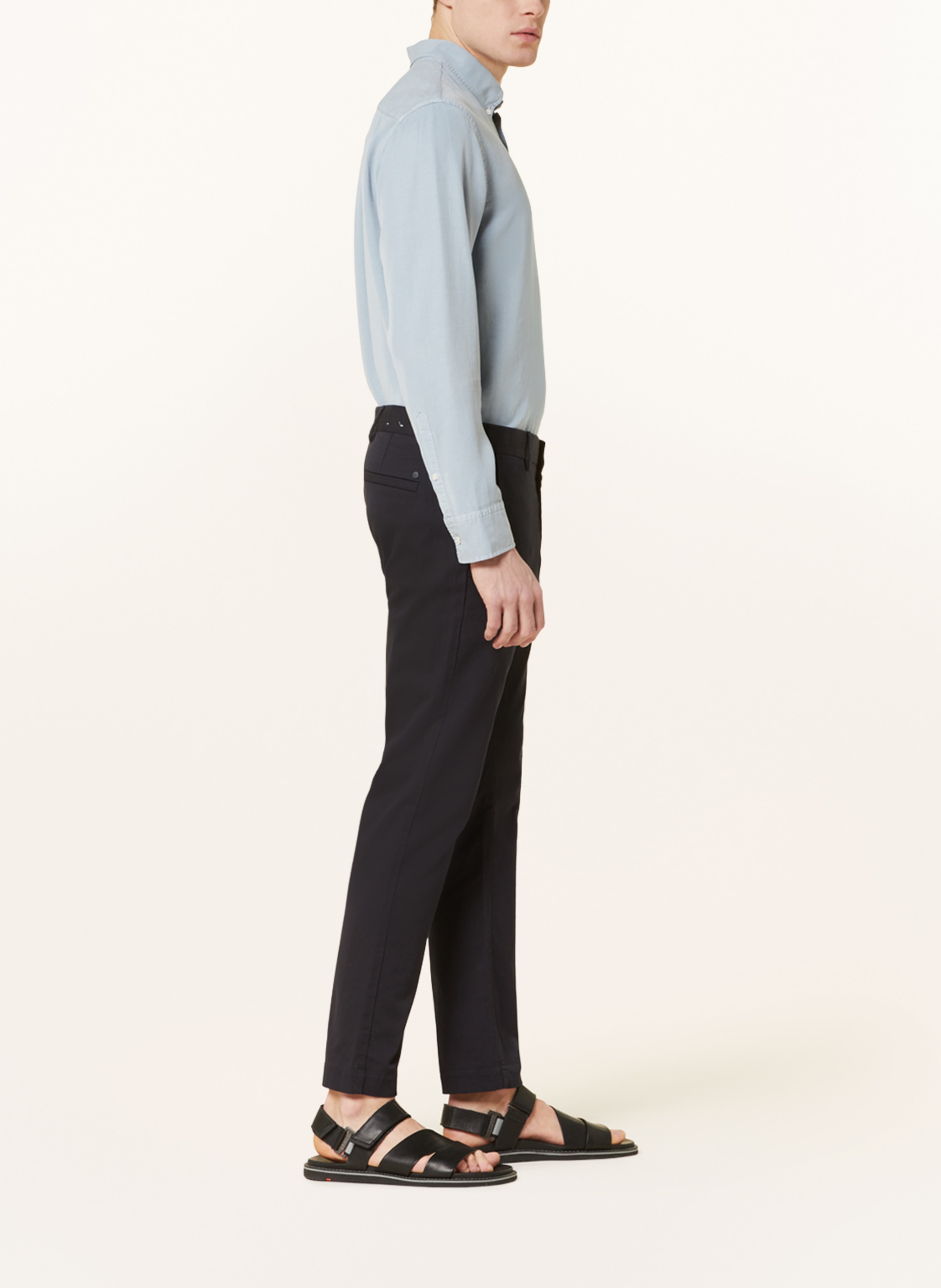 Thumbnail - Nn.07 Chino Theo Regular Fit blau
