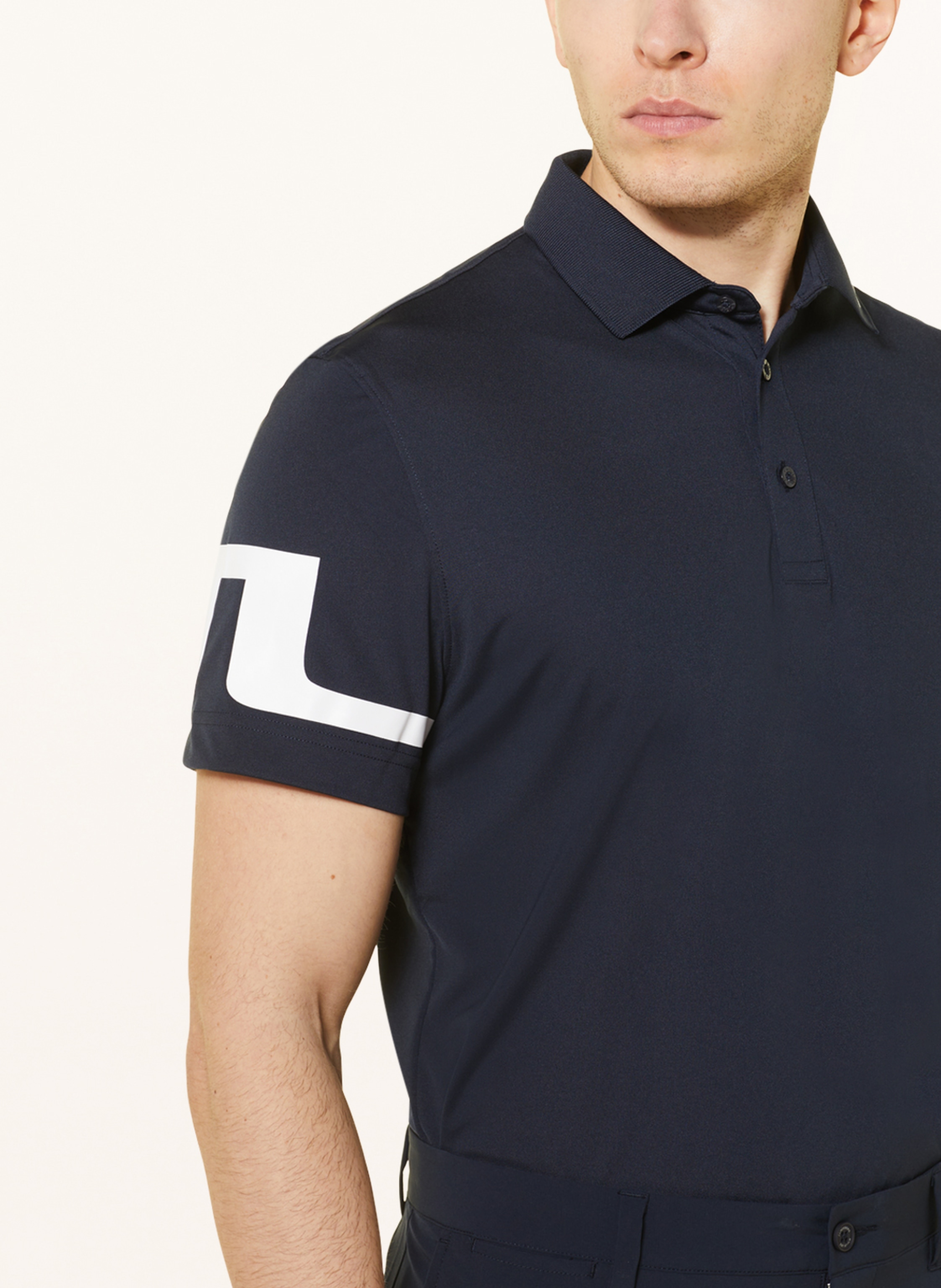 Thumbnail - J.Lindeberg Funktions-Poloshirt blau