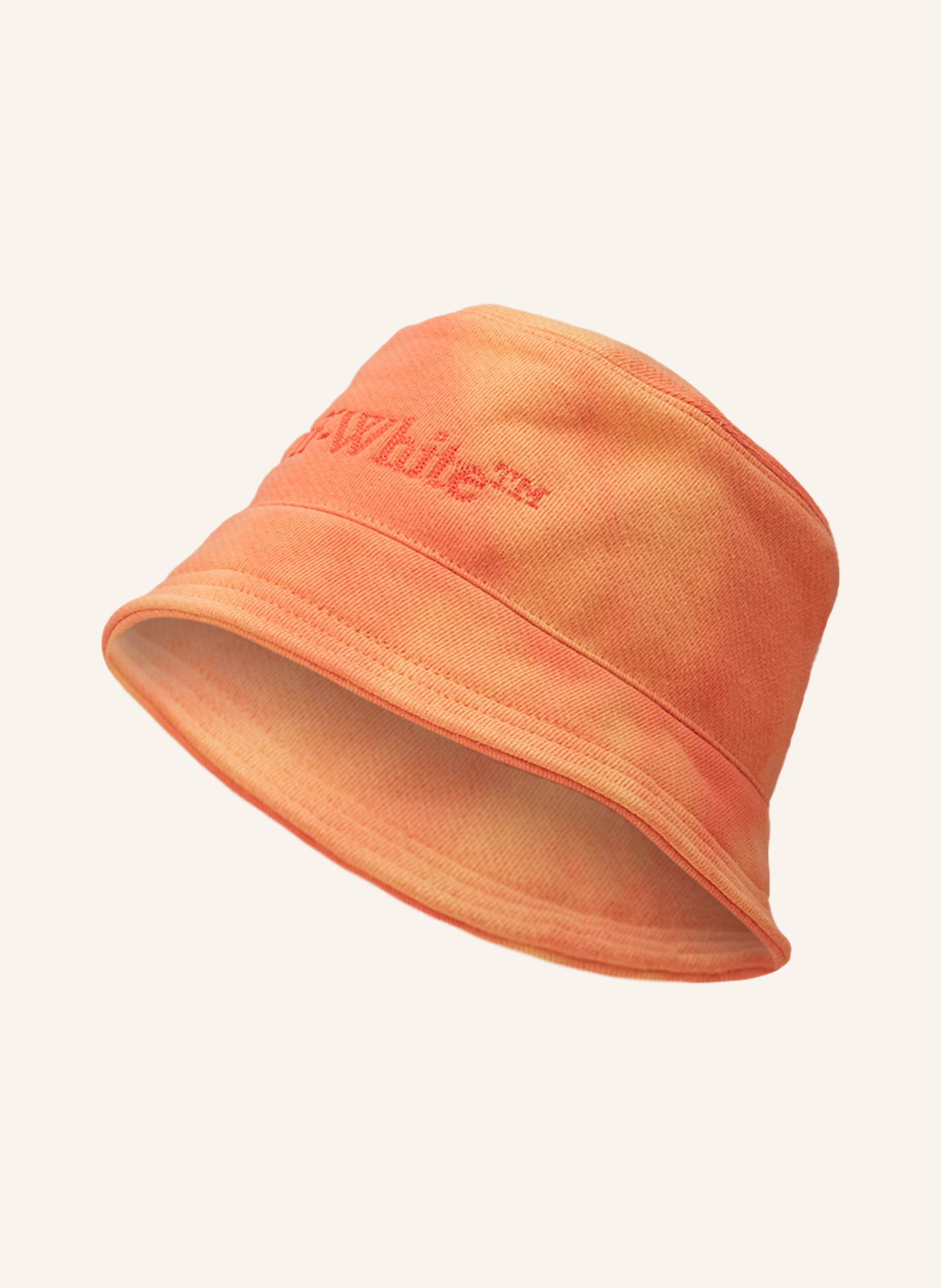 OffWhite BucketHat in orange