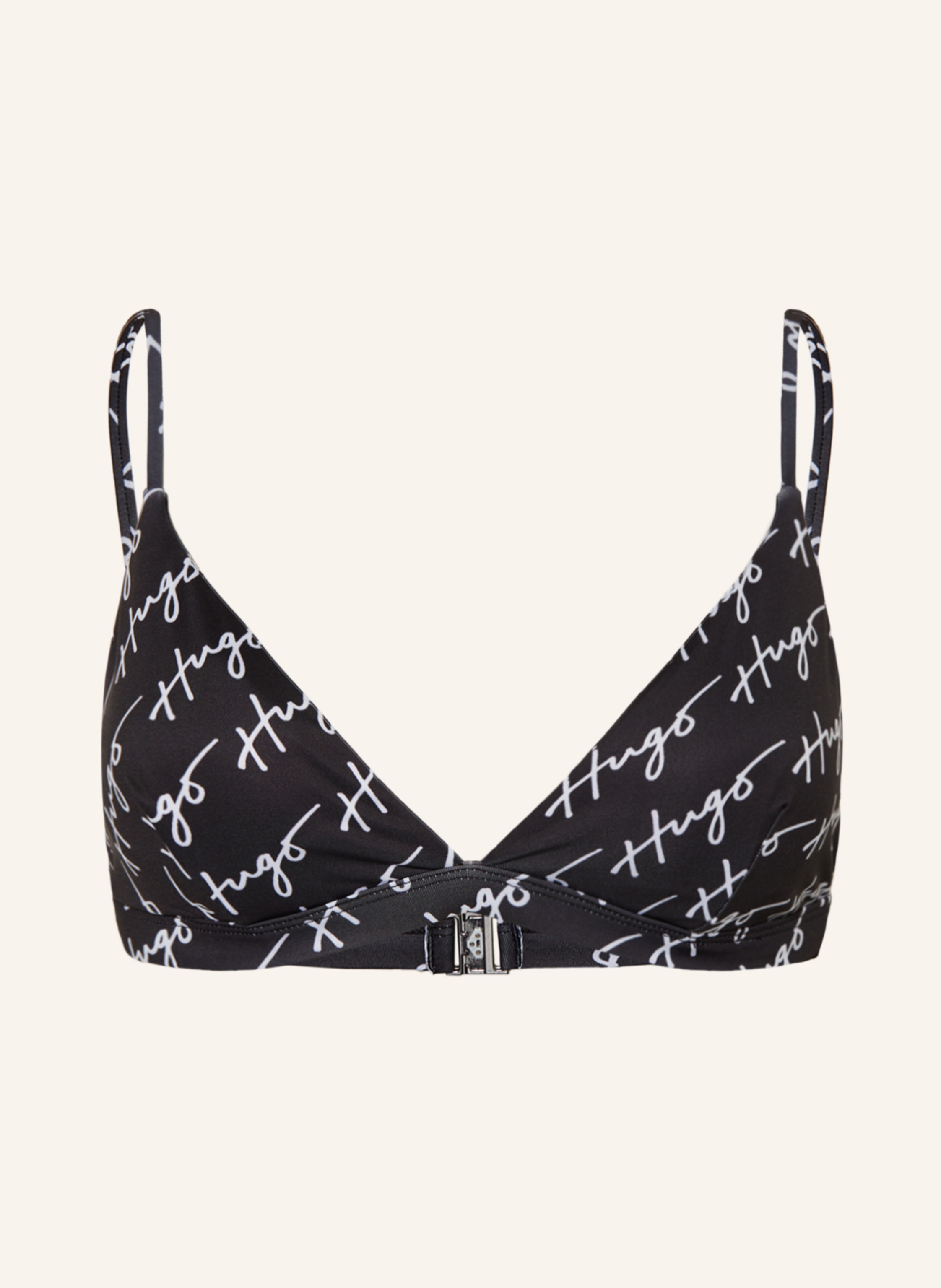 Michael Kors Women's Signature Logo Triangle Bikini Top at
