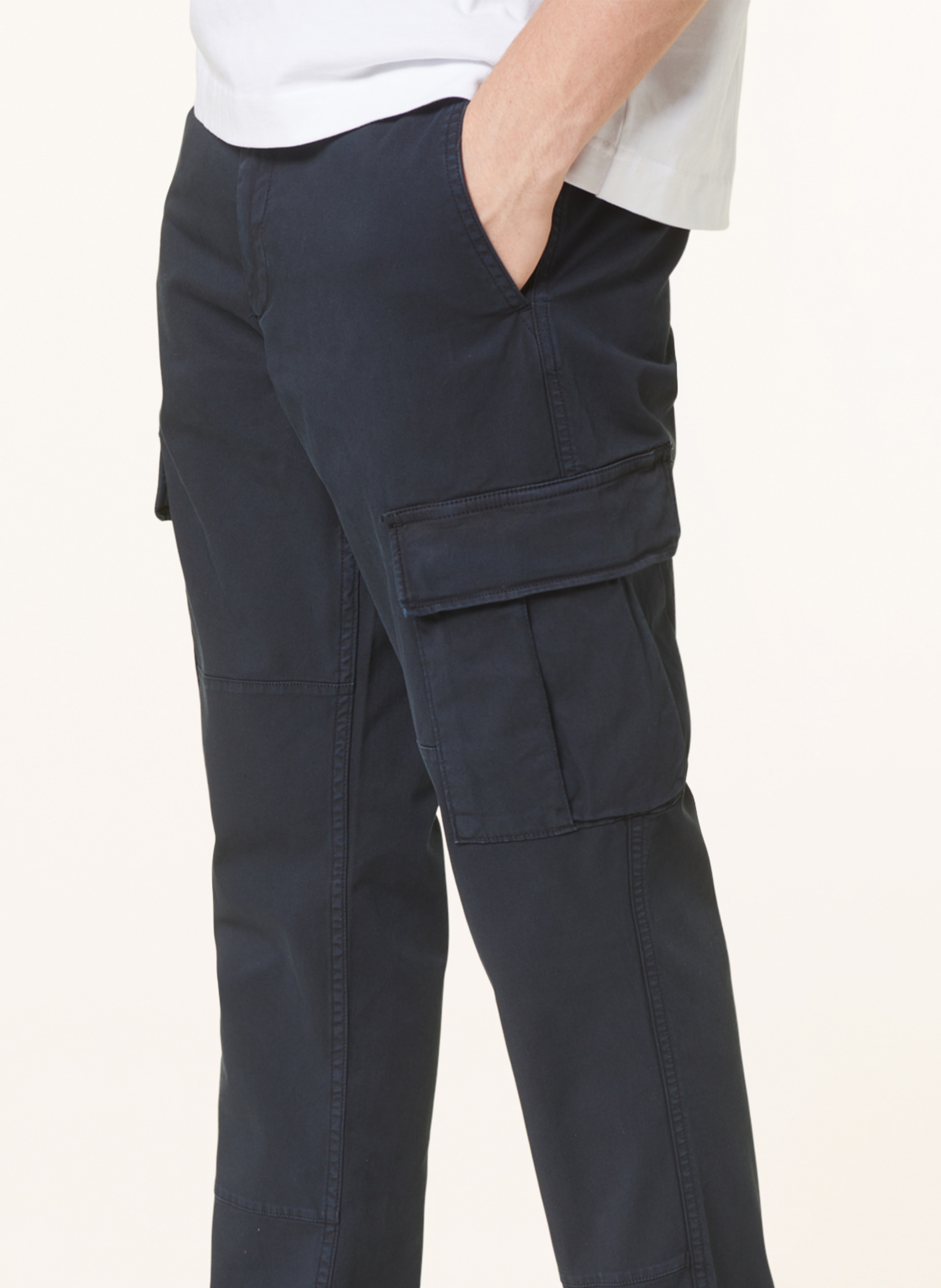Thumbnail - Tommy Hilfiger Cargohose Relaxed Tapered Fit blau