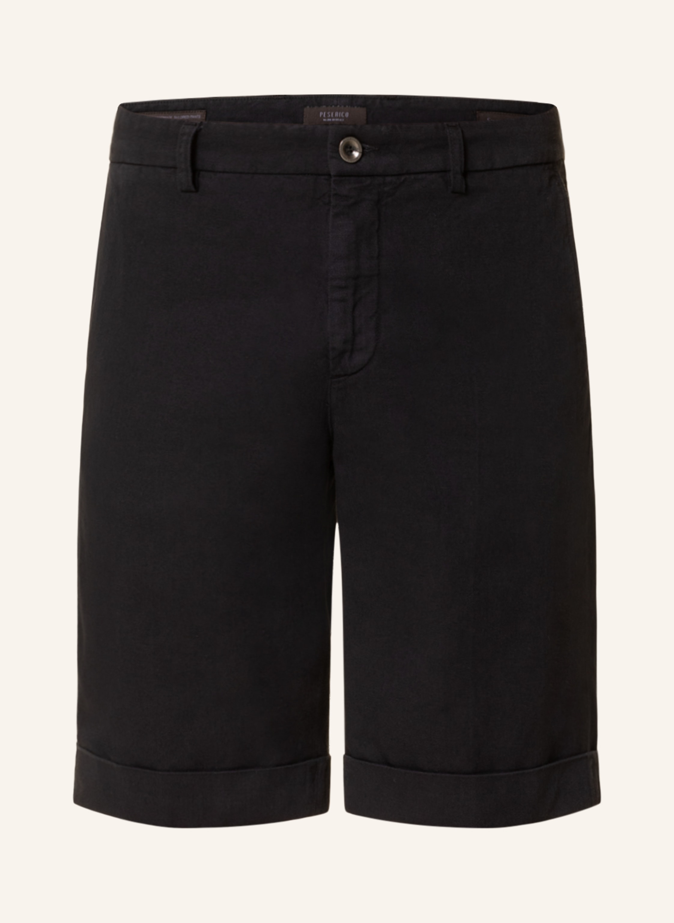 PESERICO Shorts with linen in dark blue | Breuninger