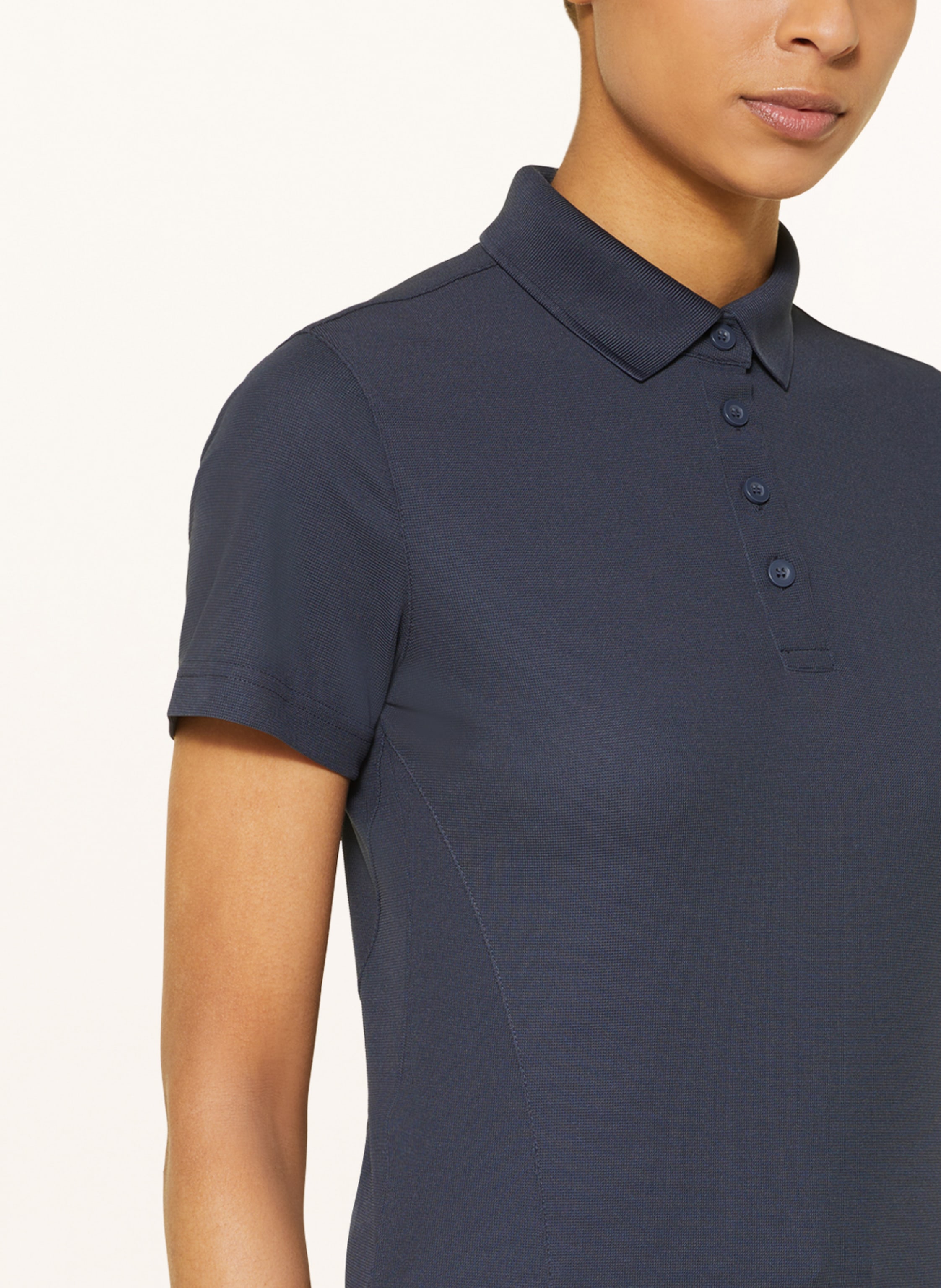 Thumbnail - Me°Ru' Funktions-Poloshirt Bristol blau