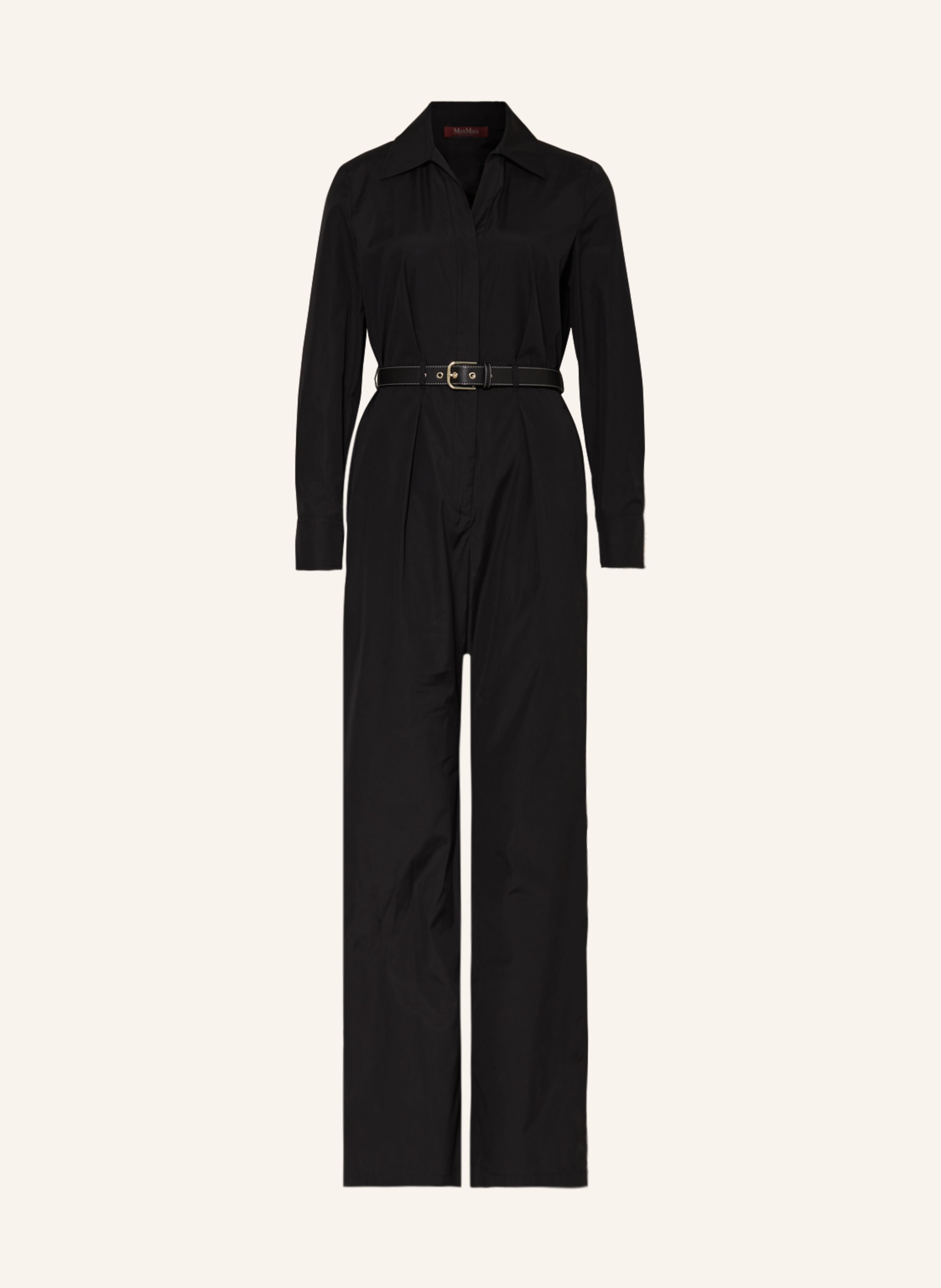 Max Mara STUDIO Jumpsuit VALVOLA in schwarz