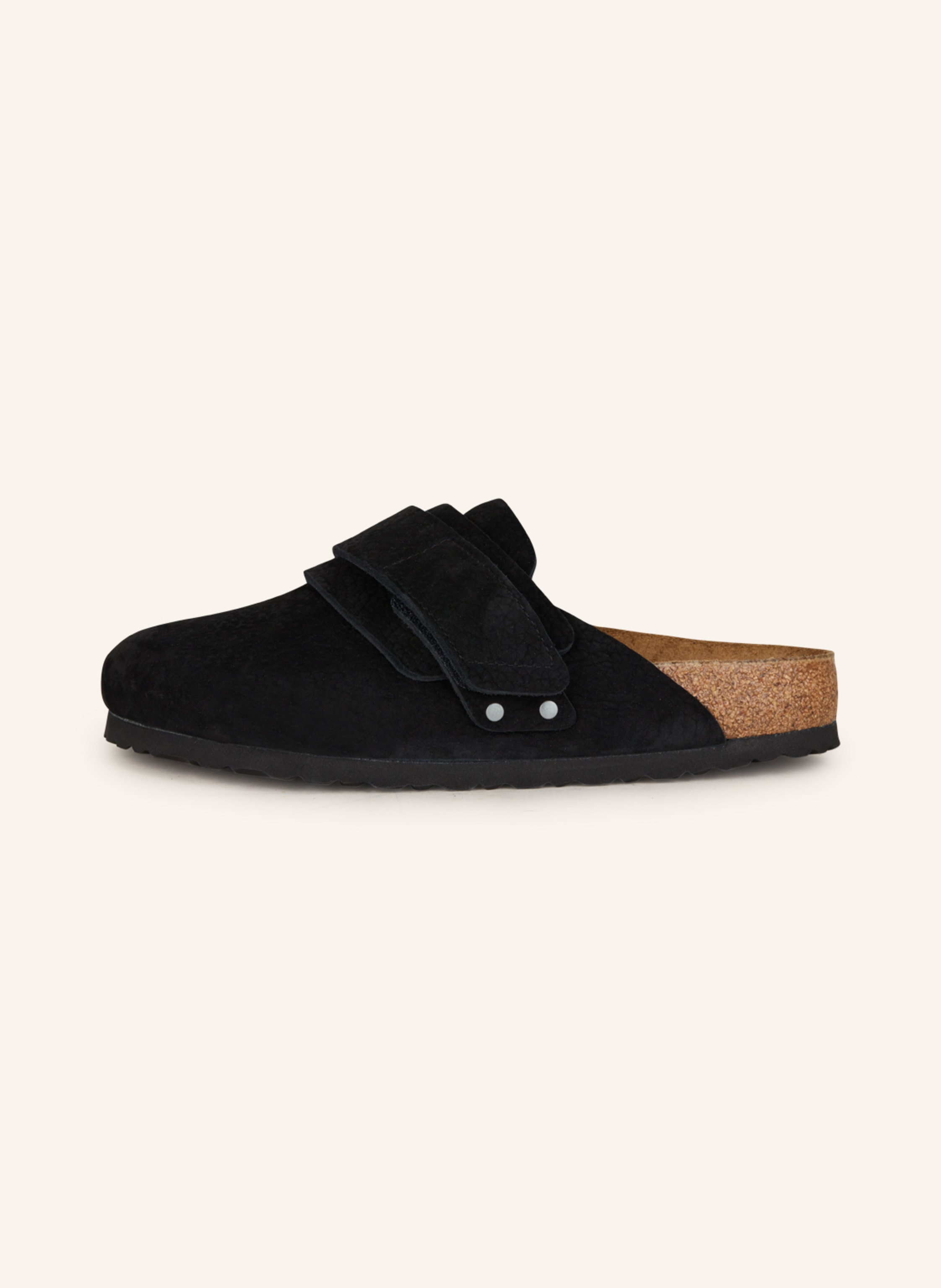 Thumbnail - Birkenstock Pantoletten Nagoya Desert Buck schwarz