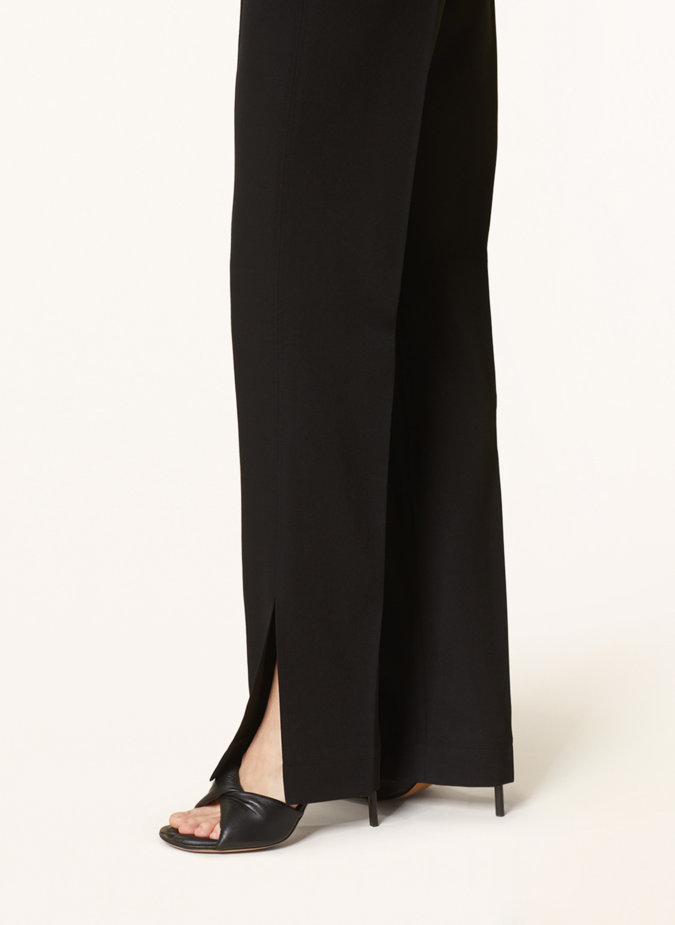 Thumbnail - Jacquemus Hose Le Pantalon Tibau Mit Galonstreifen schwarz