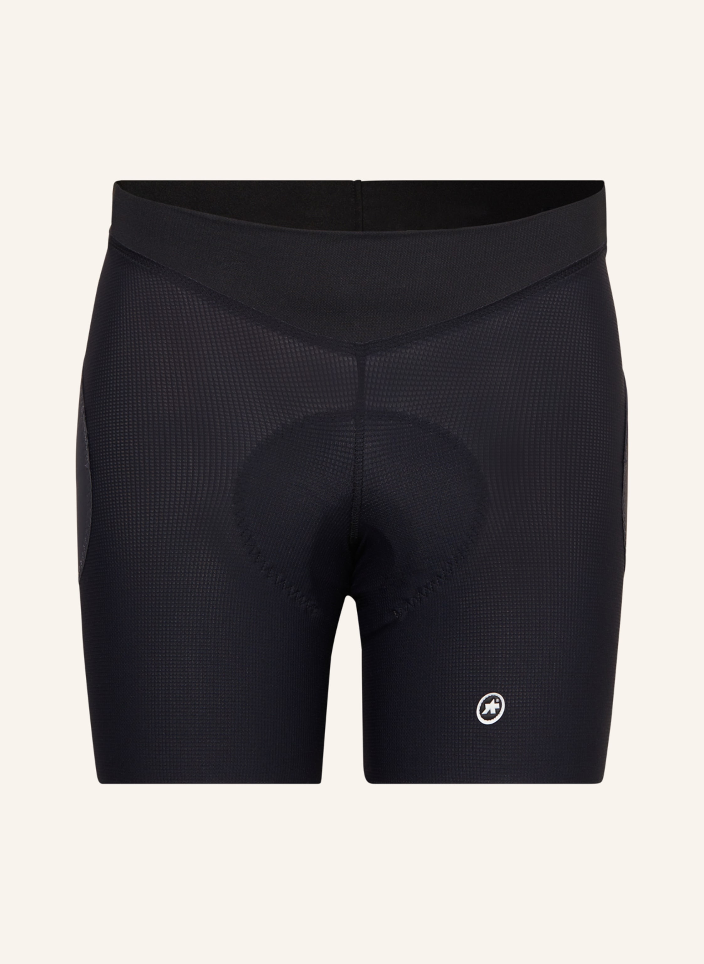 ASSOS Cycling undershorts TRAIL TACTICA LINER with padded insert in black