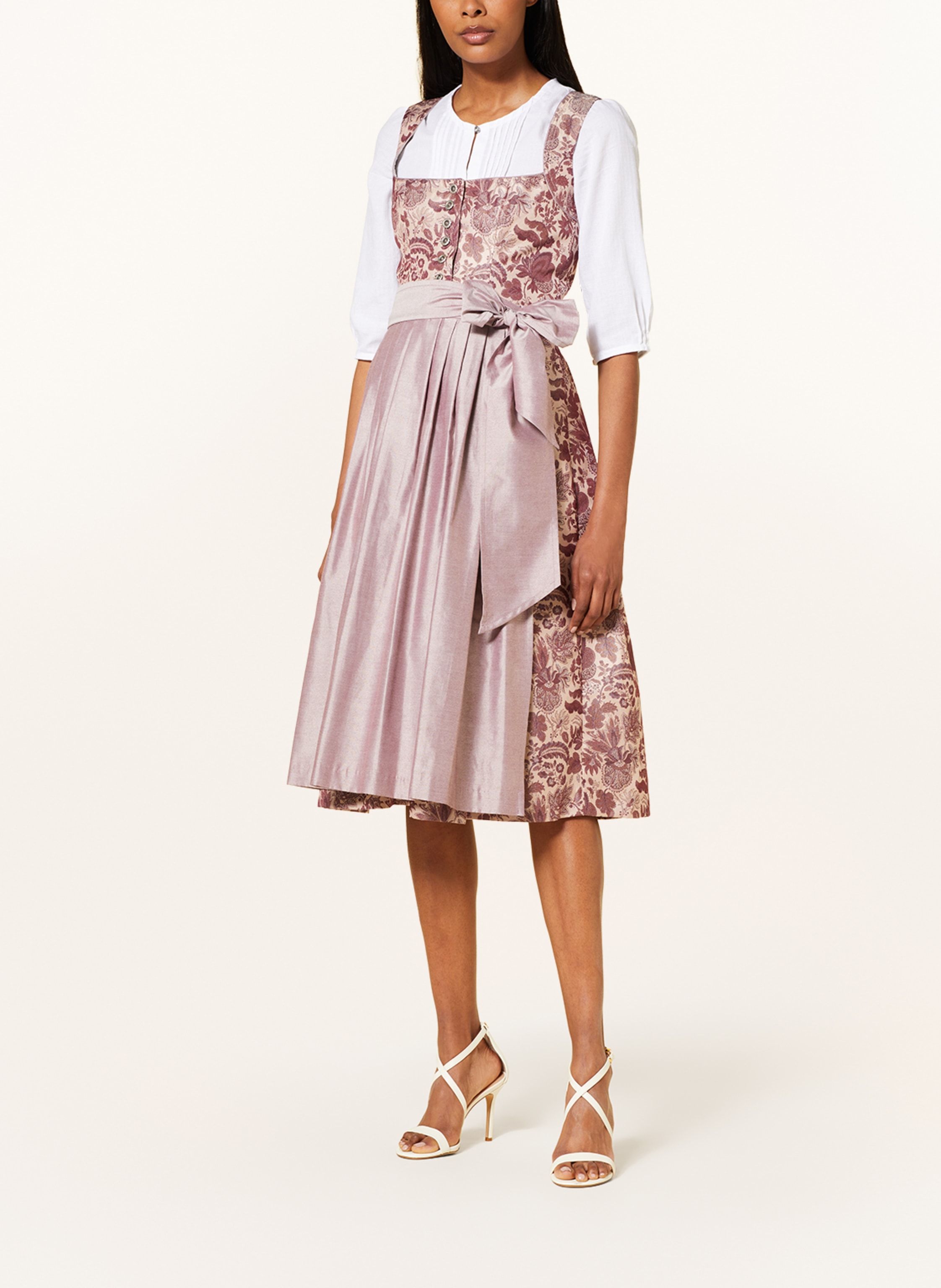 Thumbnail - Waldorff Dirndlbluse Mit 3/4-Arm weiss